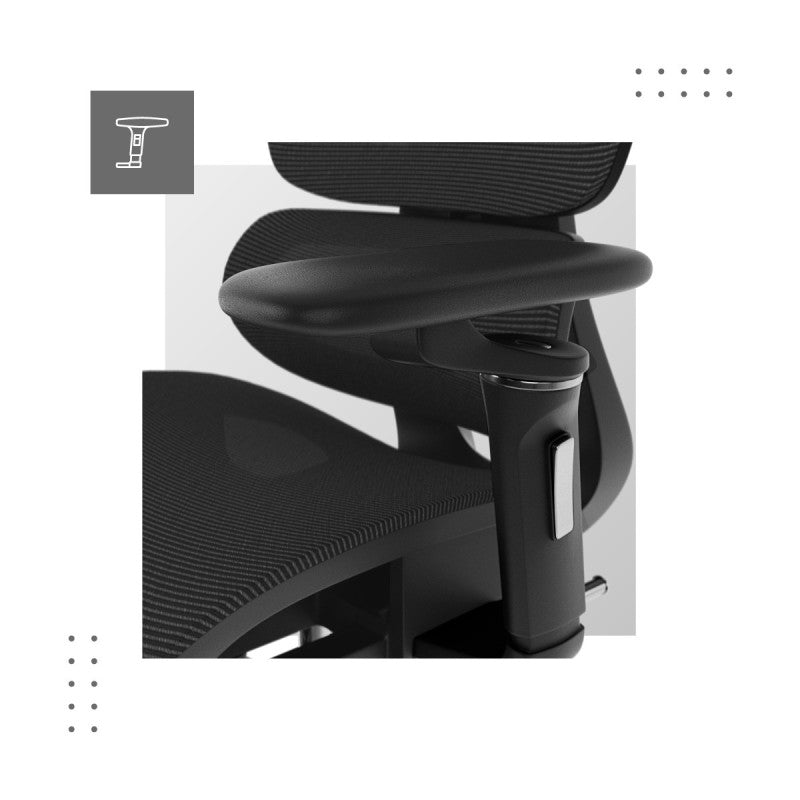 OUTLET Ergonomické křeslo Mark Adler Expert 7.9 Black