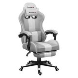 Fotel gamingowy HUZARO Force 4.7 White Mesh