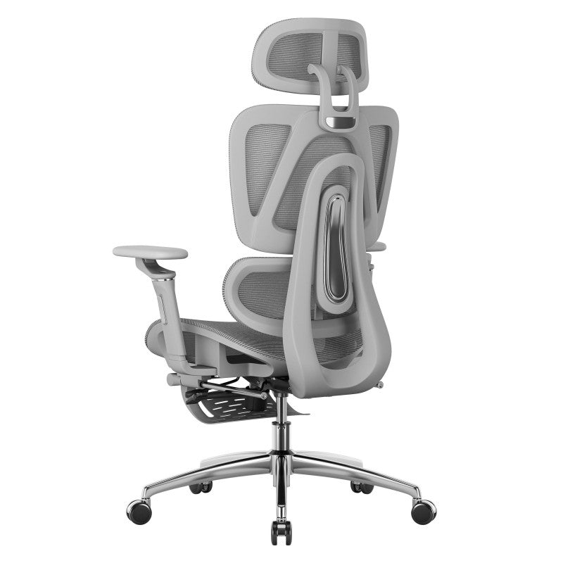 Fotel biurowy z podnóżkiem Mark Adler Expert 7.9 Grey