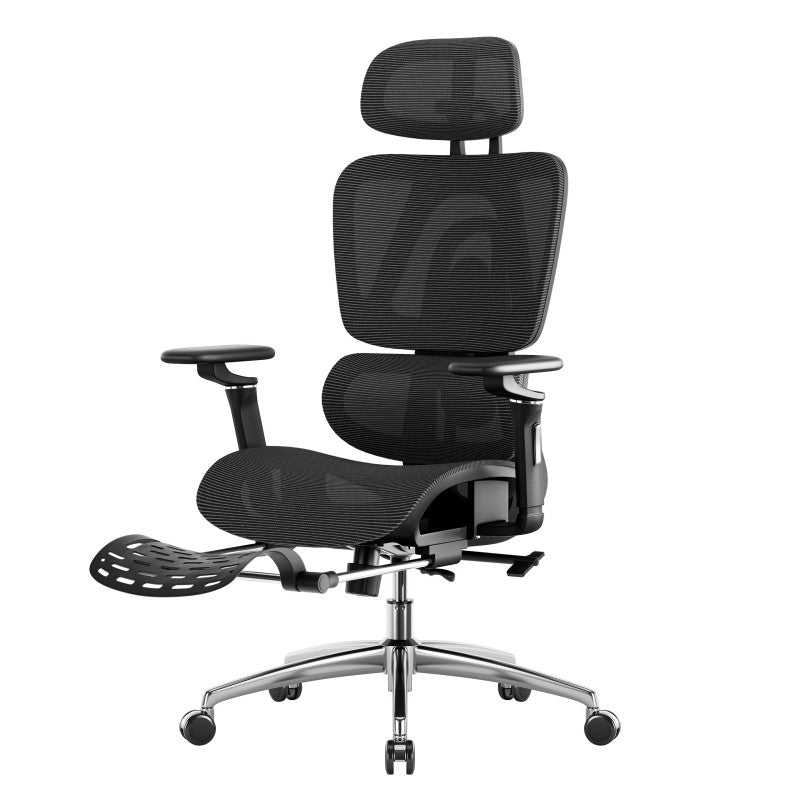 Fotel biurowy z podnóżkiem Mark Adler Expert 7.9 Black