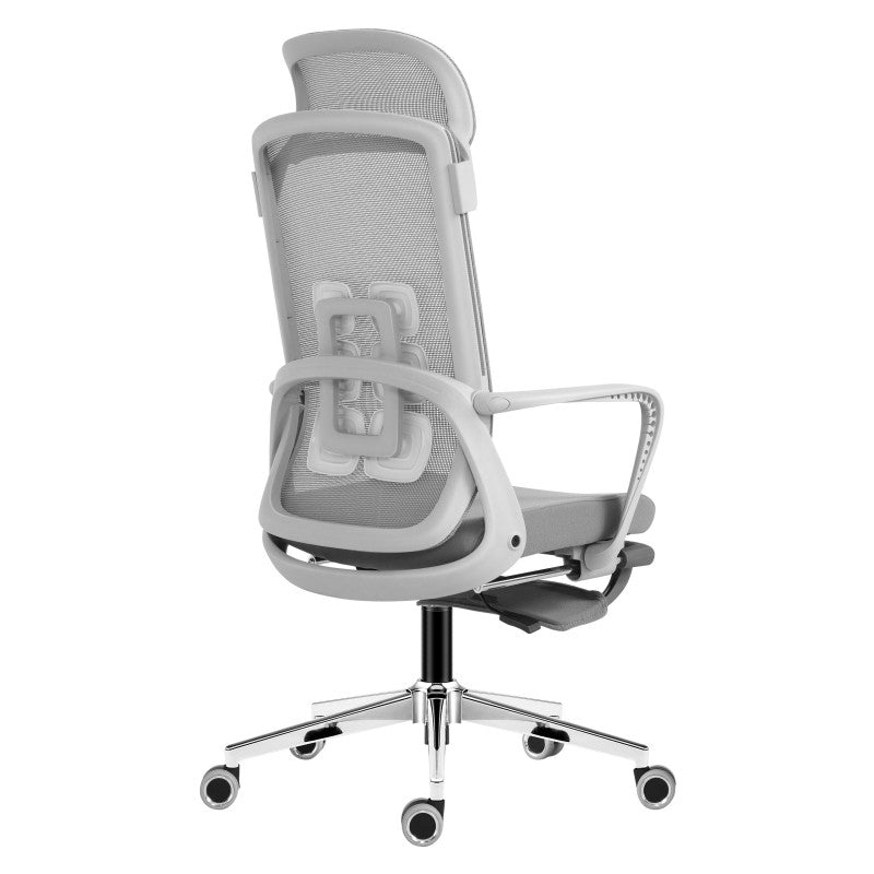 Fotel biurowy z podnóżkiem Mark Adler Manager 3.6 Grey