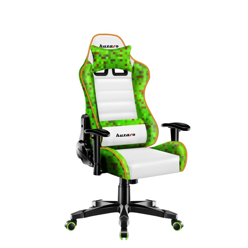 Fotel gamingowy dla dziecka Huzaro Ranger 6.0 Pixel White