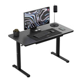 Biurko elektryczne ze szklanym blatem Mark Adler Leader 8.5 Black 120 cm