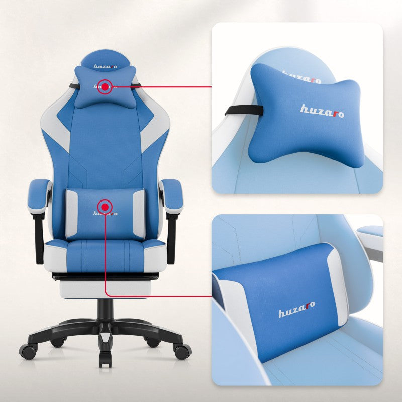 Fotel gamingowy Huzaro Force 3.7 Blue