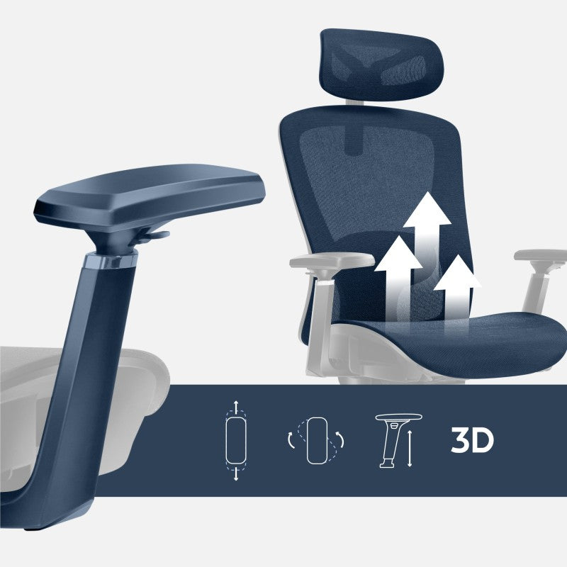 Fotel biurowy Mark Adler Expert 5.3 Black Mesh