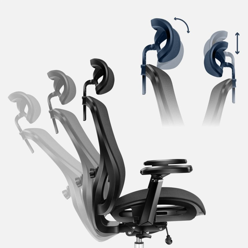 Fotel biurowy Mark Adler Expert 5.3 Black Mesh