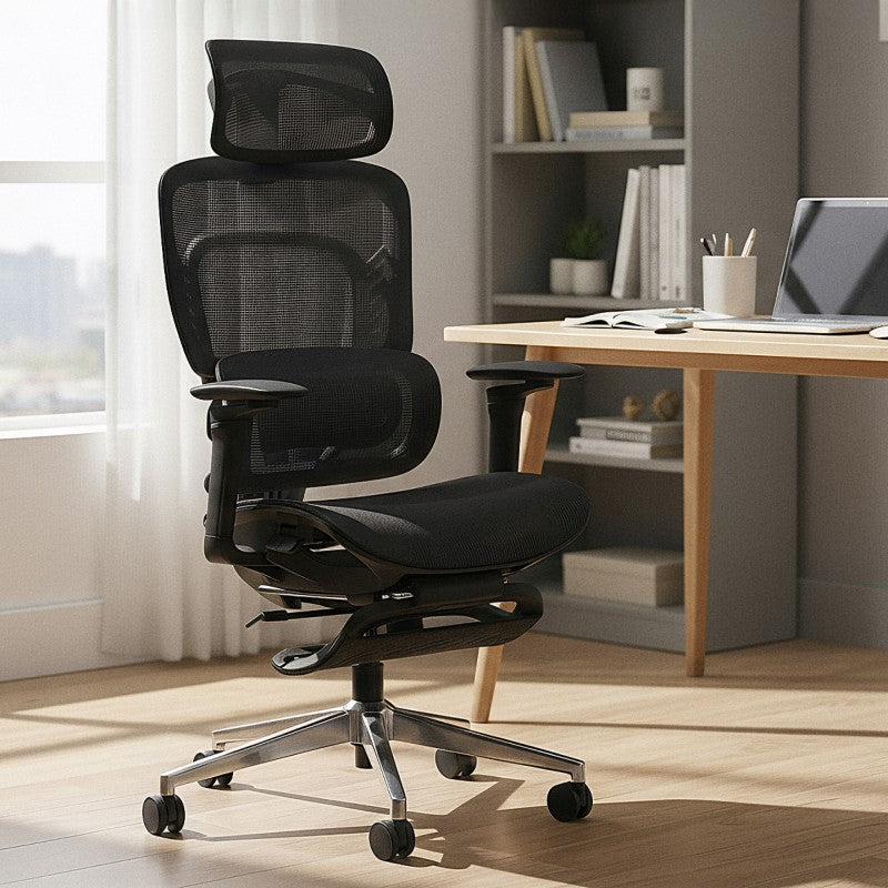 Fotel biurowy z masażem Mark Adler Visioner 8.3 Black