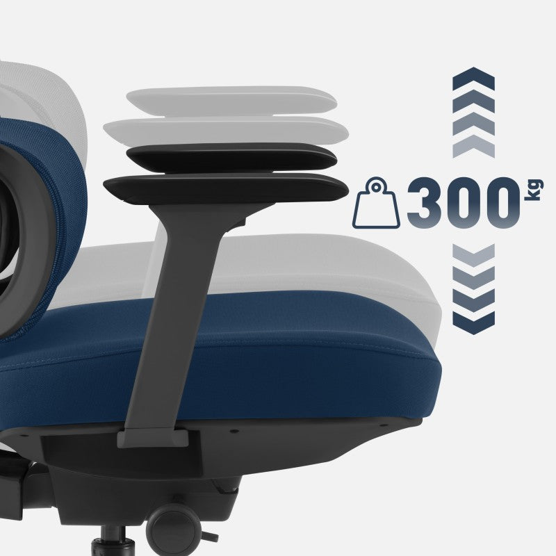 Fotel biurowy z masażem Mark Adler Visioner 6.1 Black