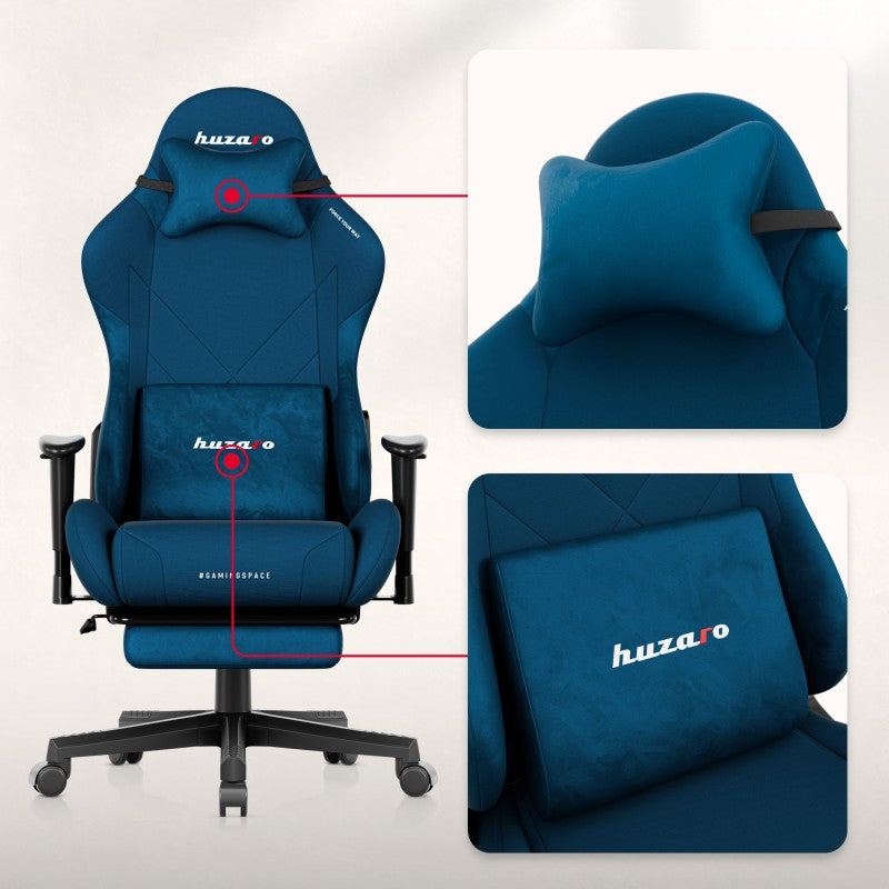 Fotel gamingowy Huzaro Force 5.7 Blue