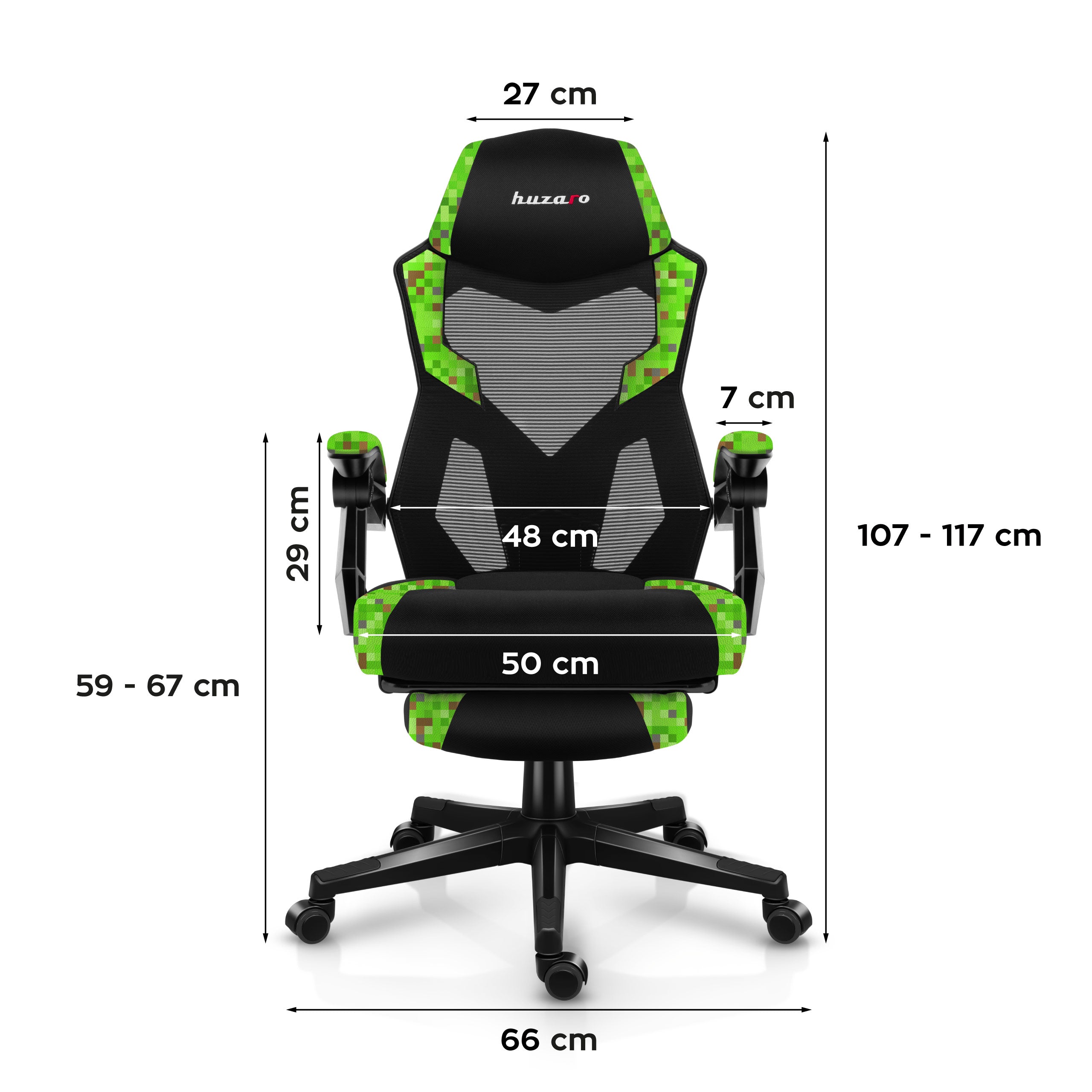 Herní křeslo Huzaro Combat 3.1 Pixel