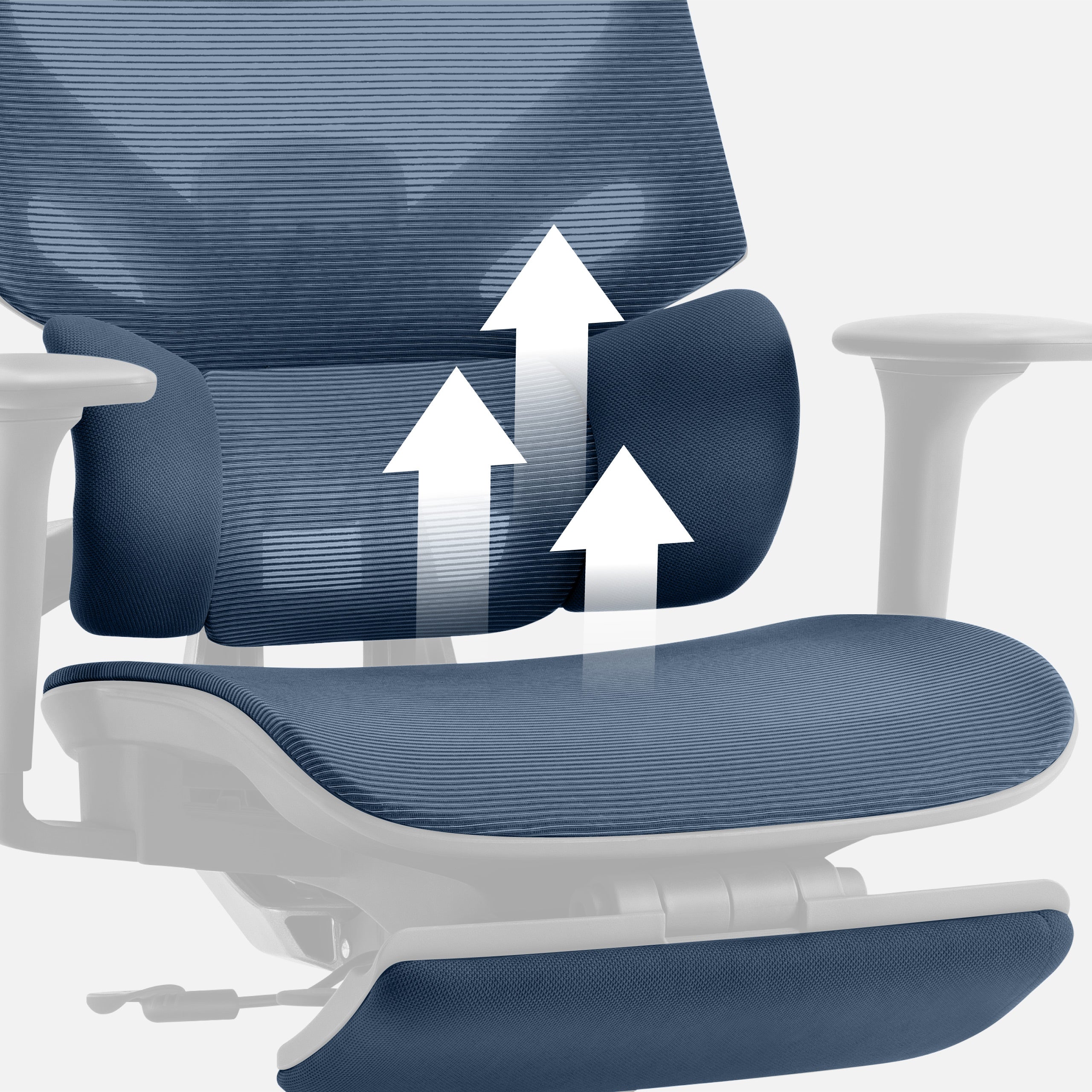 Funktionelles, elegantes Material für Computerstühle