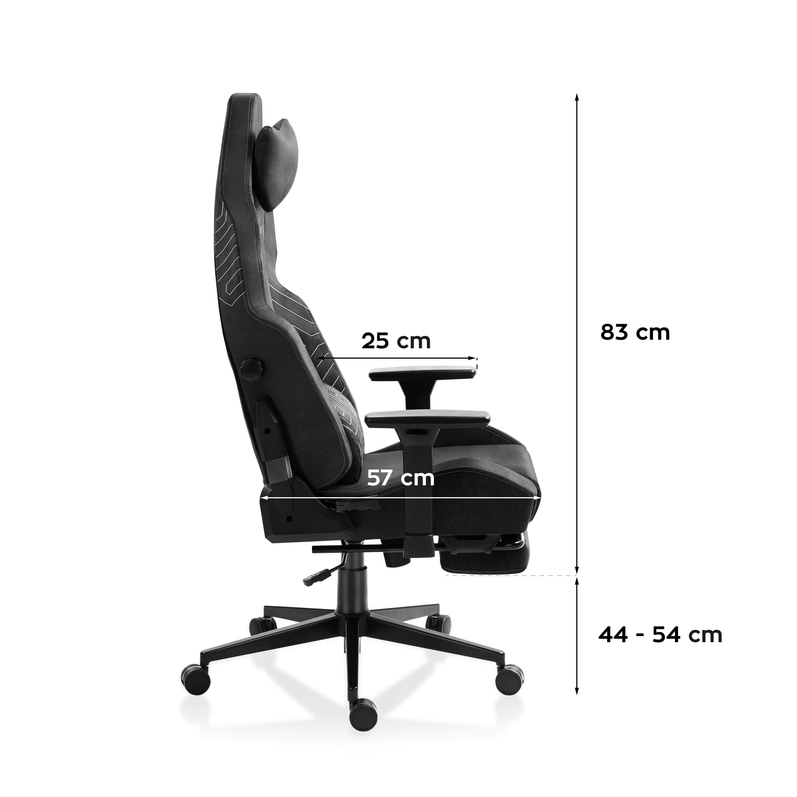Herní křeslo HUZARO FORCE 8.1 Black