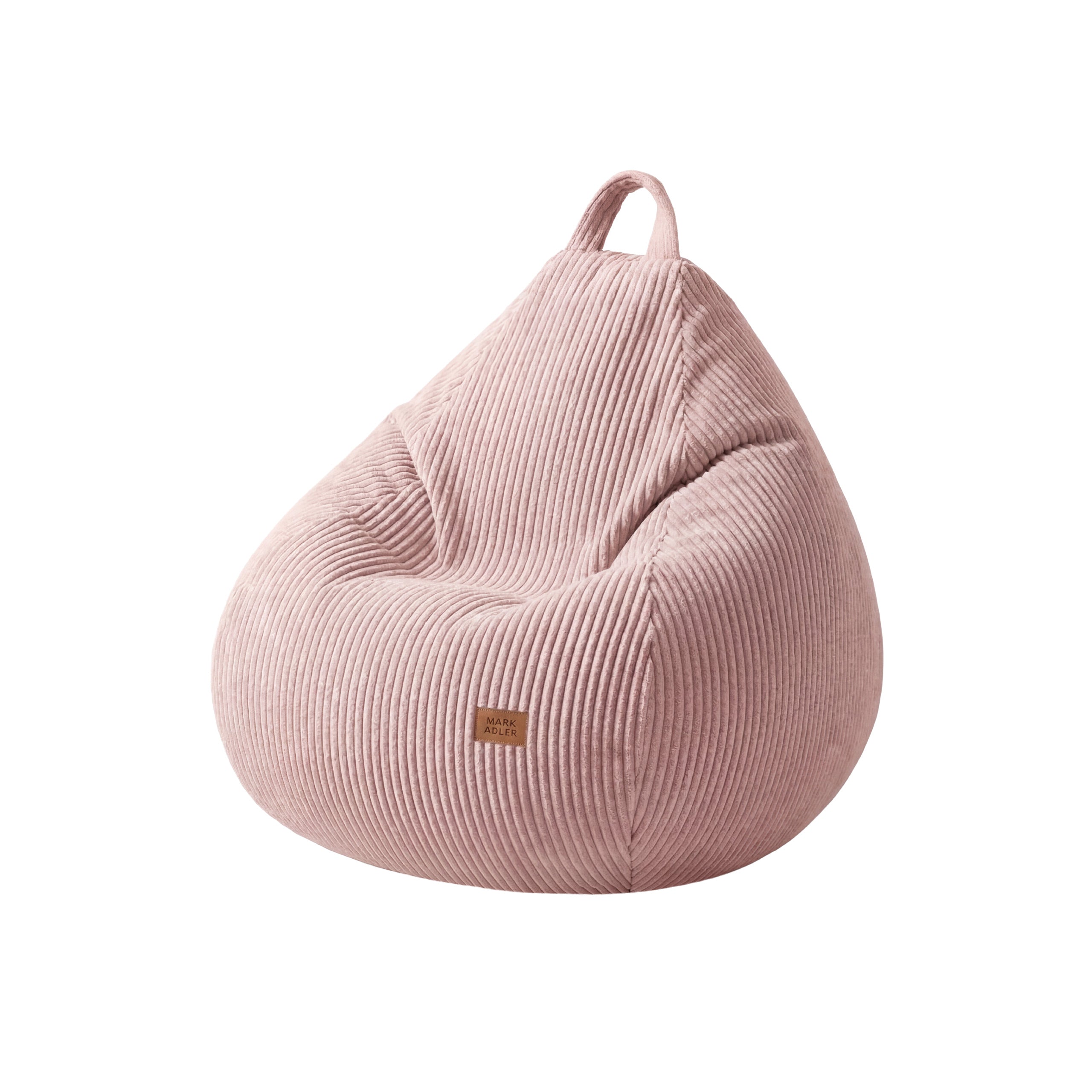 Růžový pytel na sezení manšestrový Mark Adler Comfy 1.0 Pink