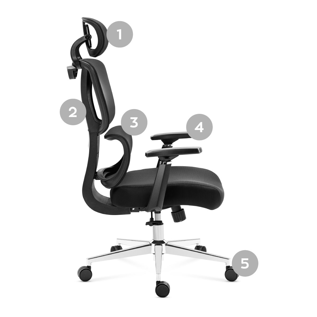 Kancelářské křeslo Mark Adler Expert 4.6 Black