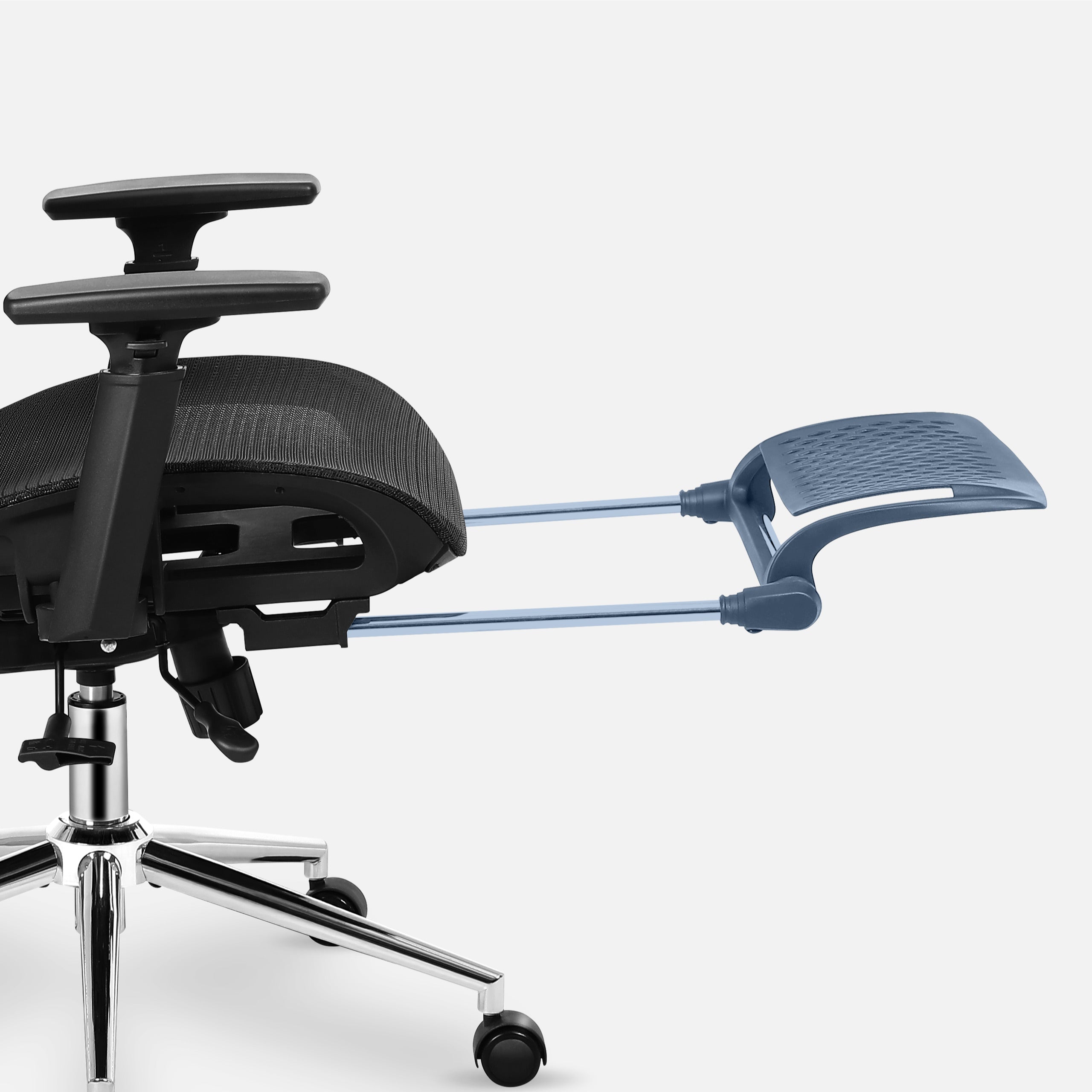 Ausziehbare Fußstütze - Entspannen beim Arbeiten