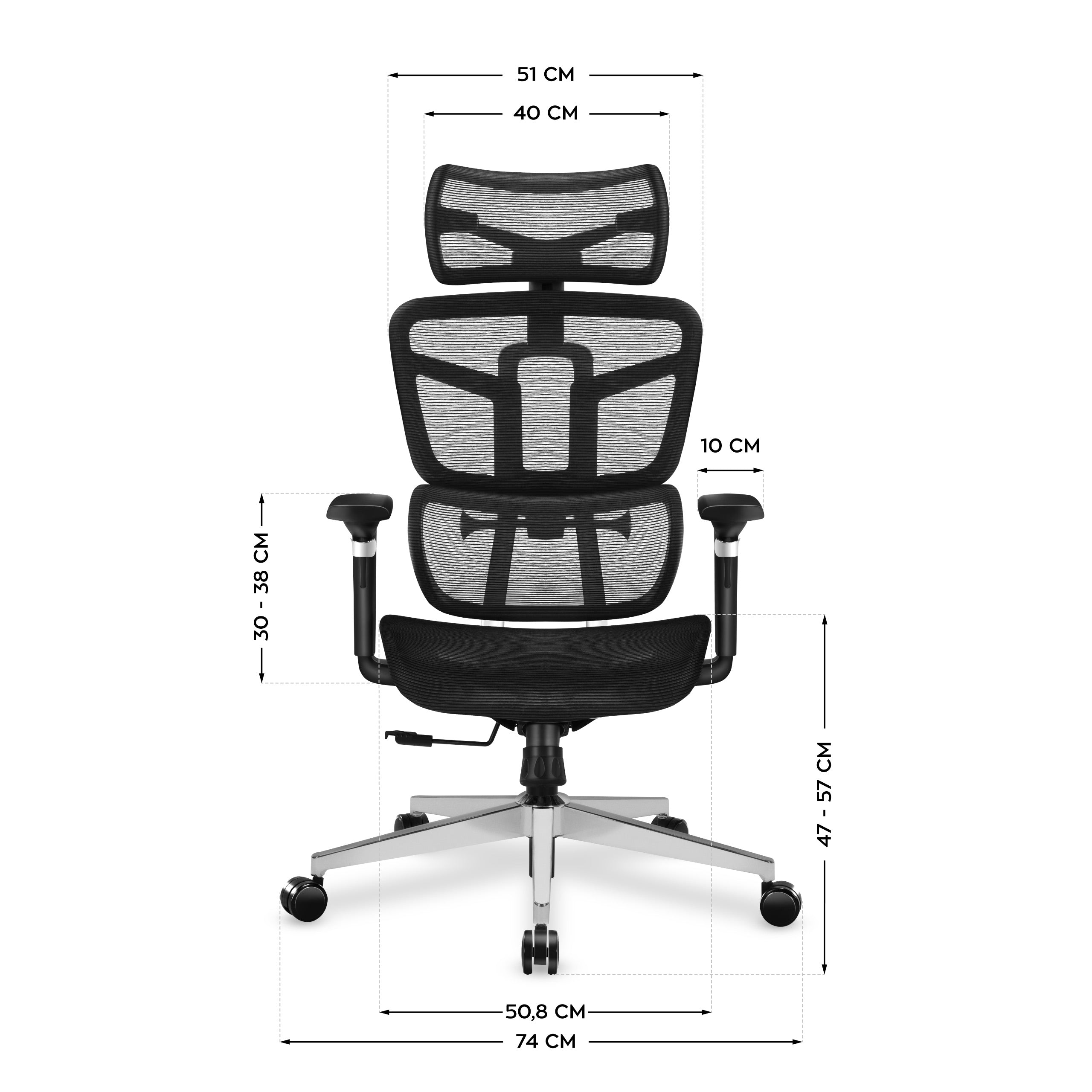 Bürostuhl Mark Adler Expert 9.5 Schwarz