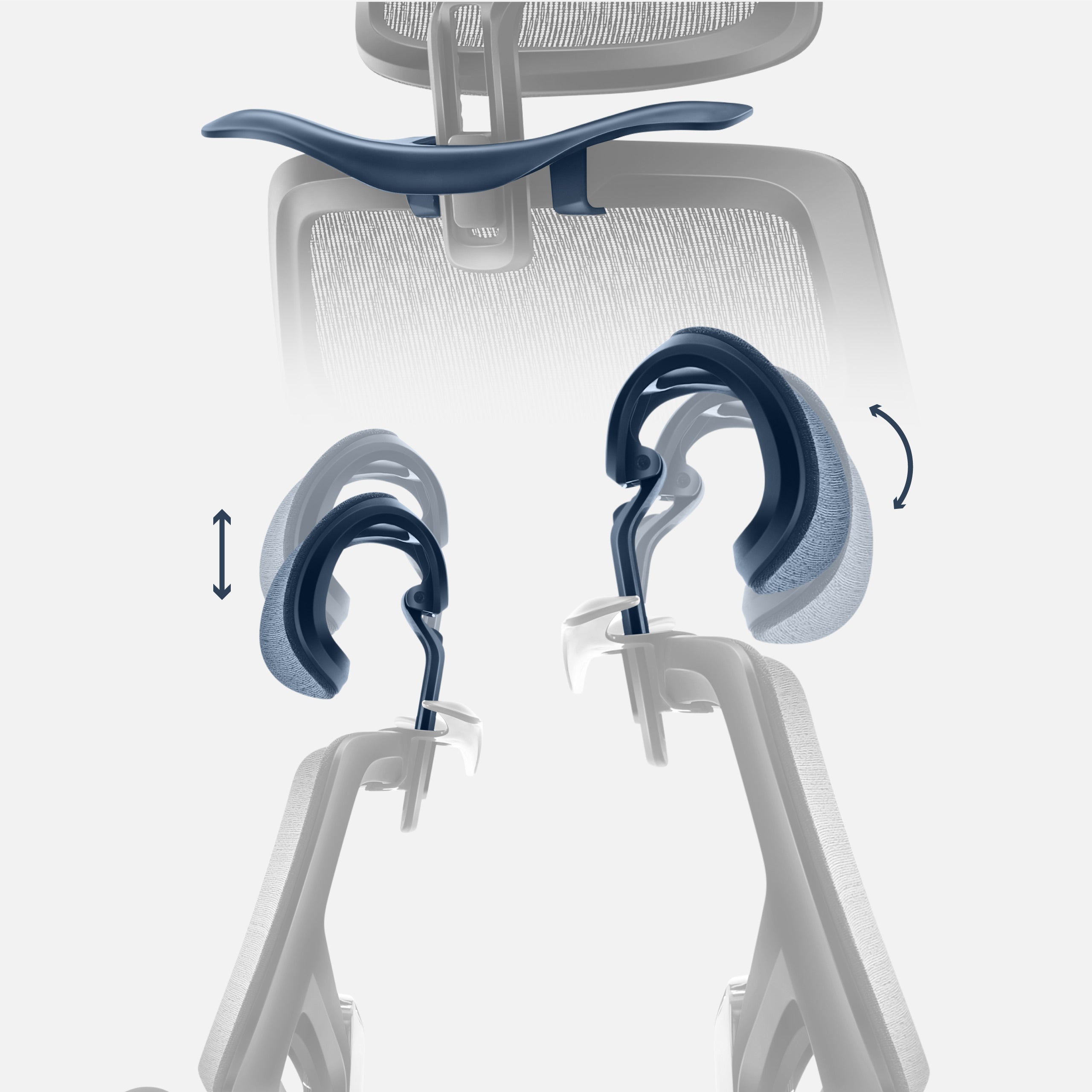 2D-Kopfstütze zum Schutz des Nackens