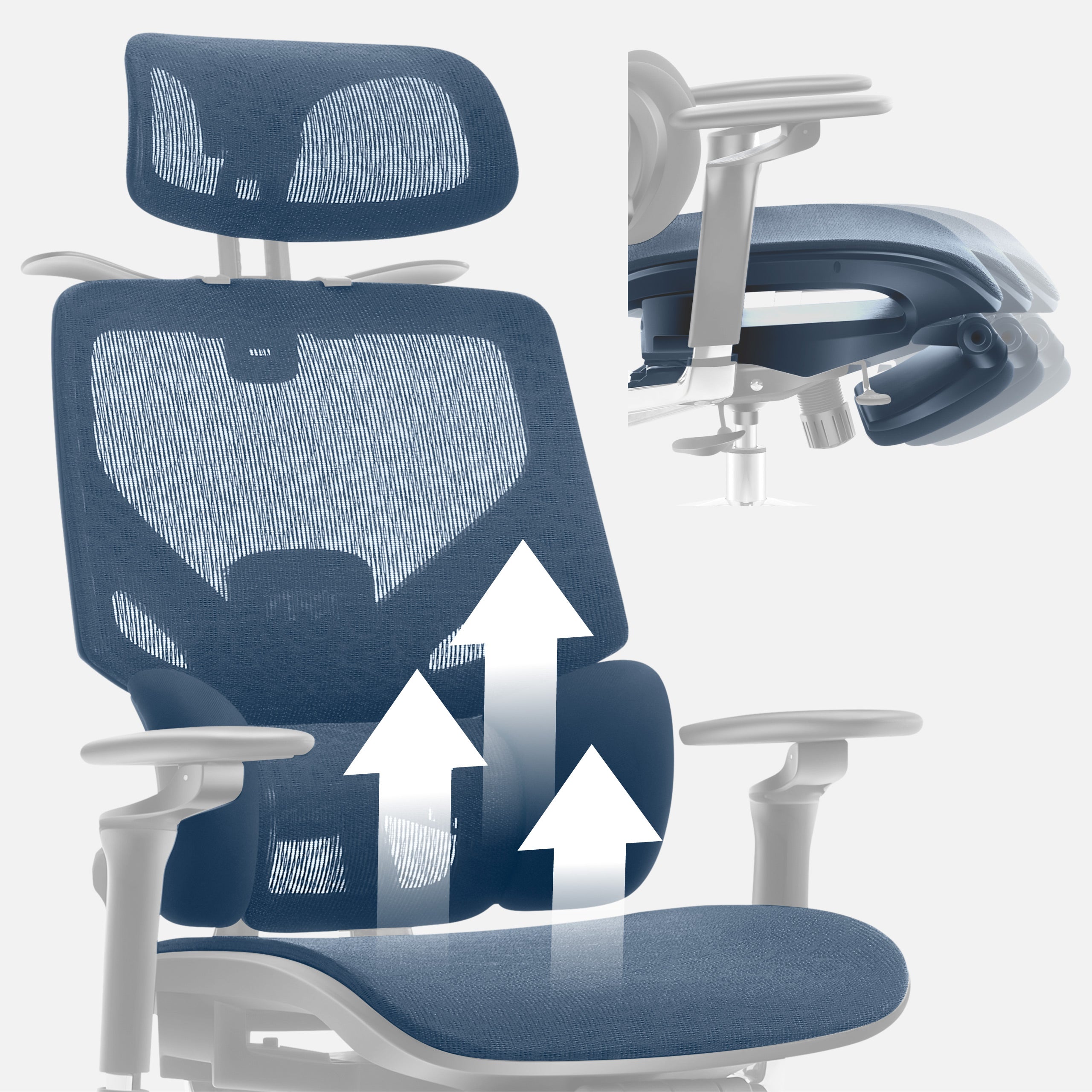 Slide-Technologie und Mesh-HD-Gewebe