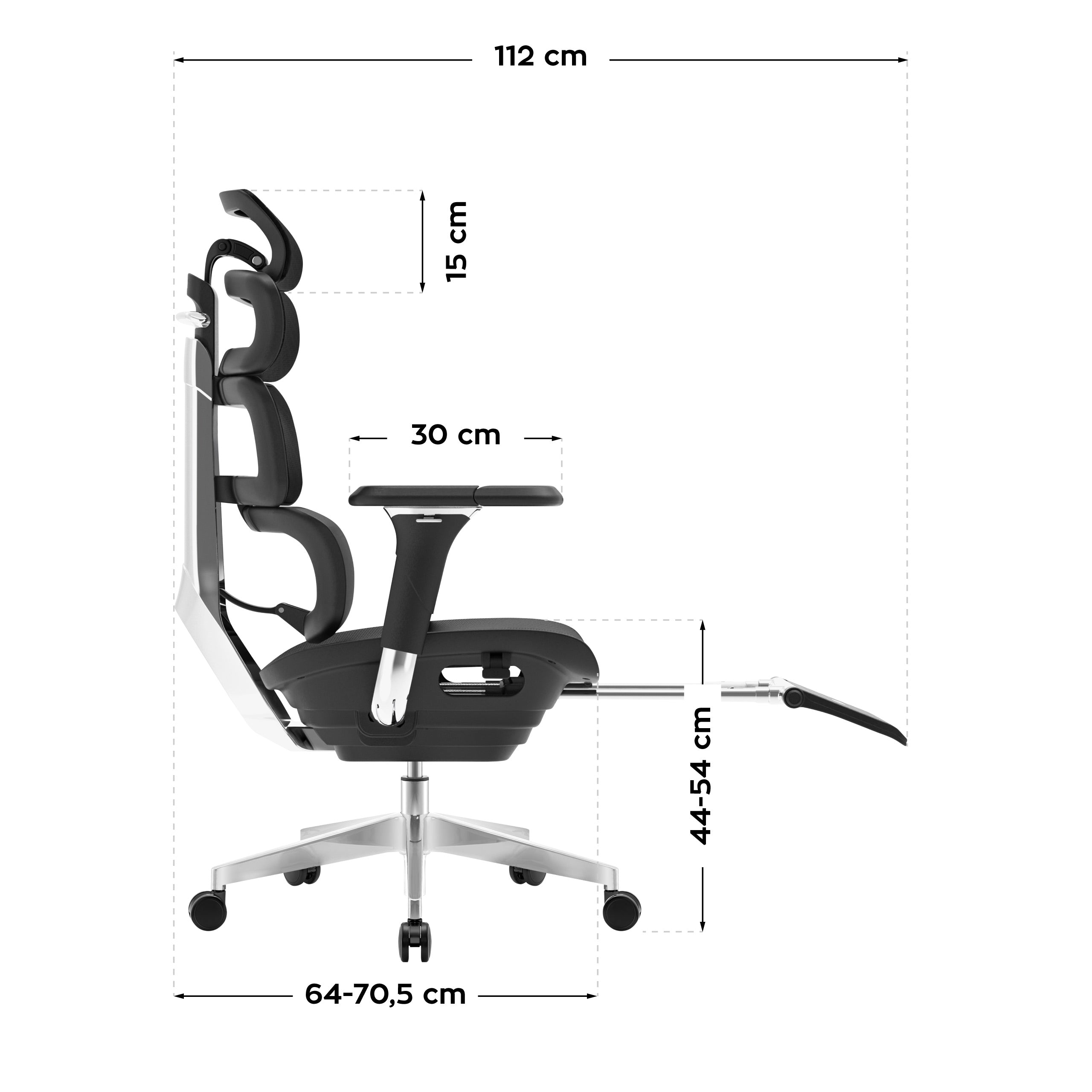Ergonomischer Stuhl Mark Adler Expert 9.8 Black