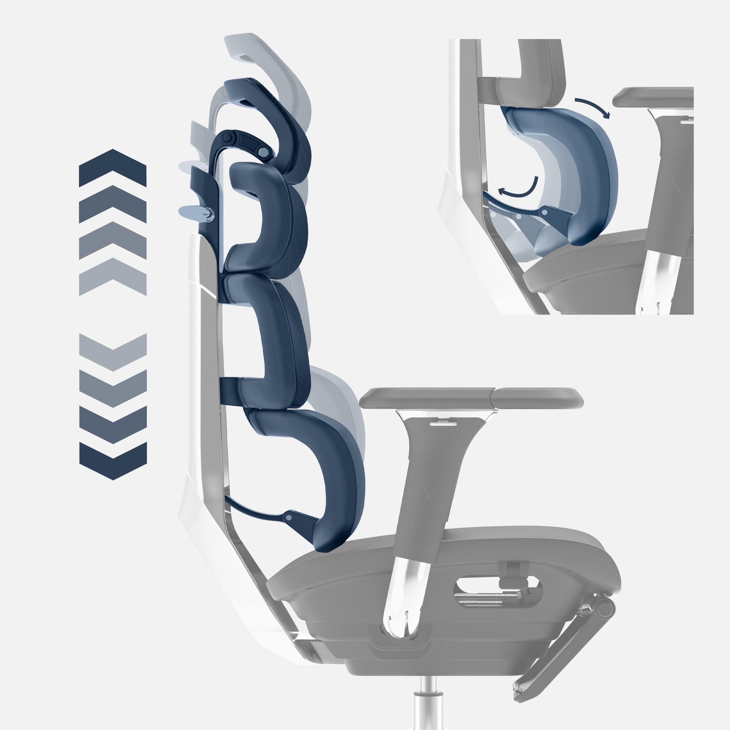 Volle Kontrolle über die Unterstützung der Wirbelsäule