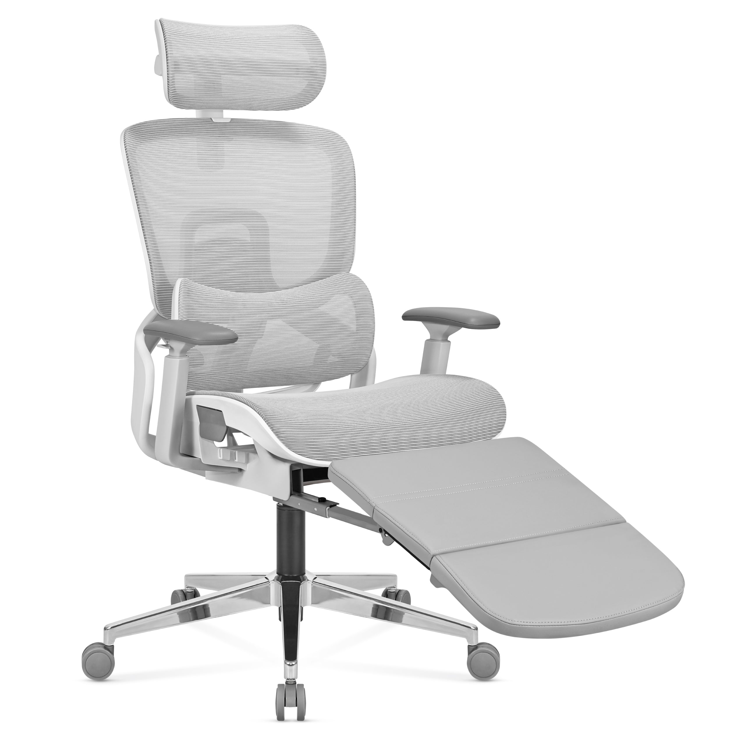 Ergonomischer Stuhl mit Fußstütze Mark Adler Expert 9.3 Grey