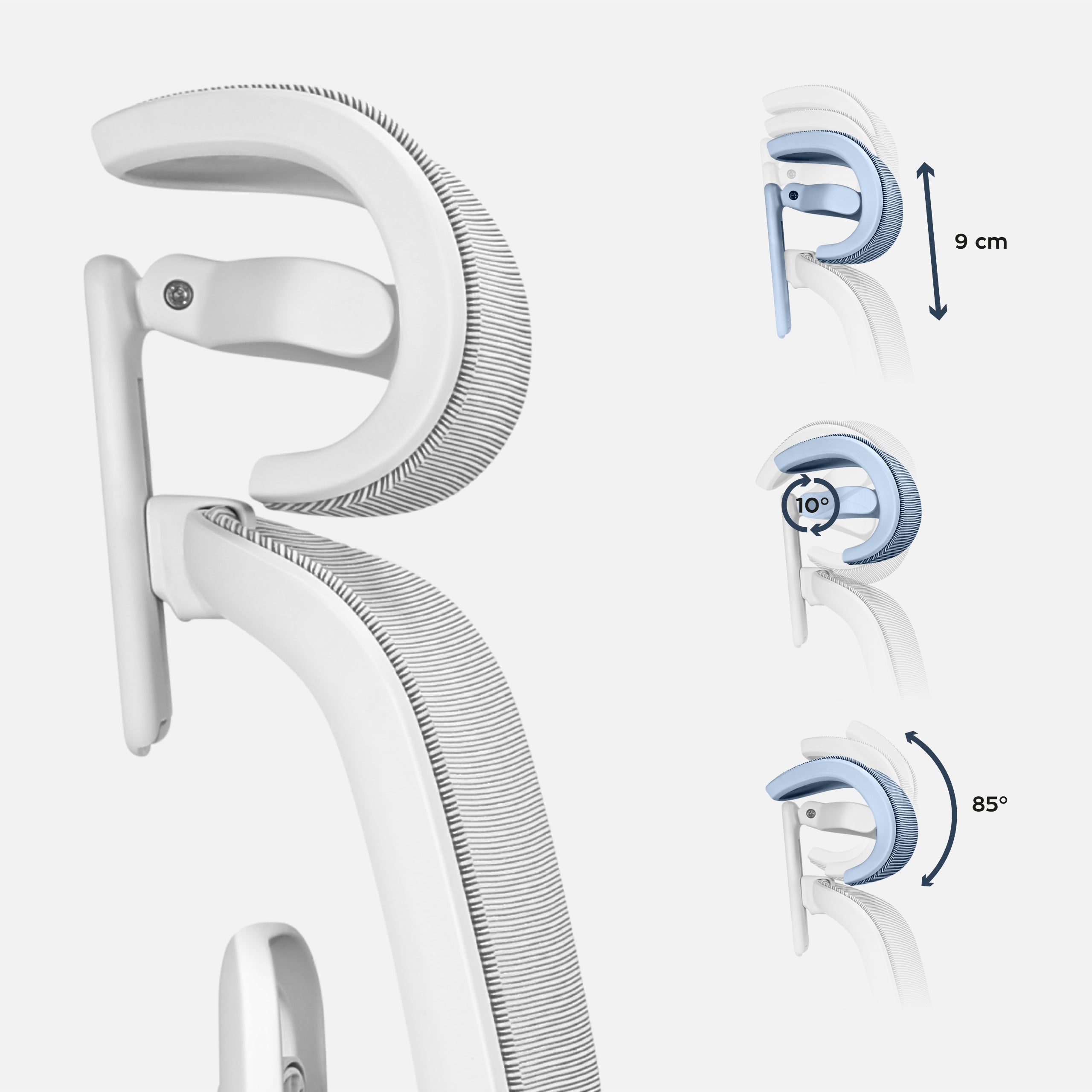 3D-Kopfstütze - Unterstützung zum Anfassen
