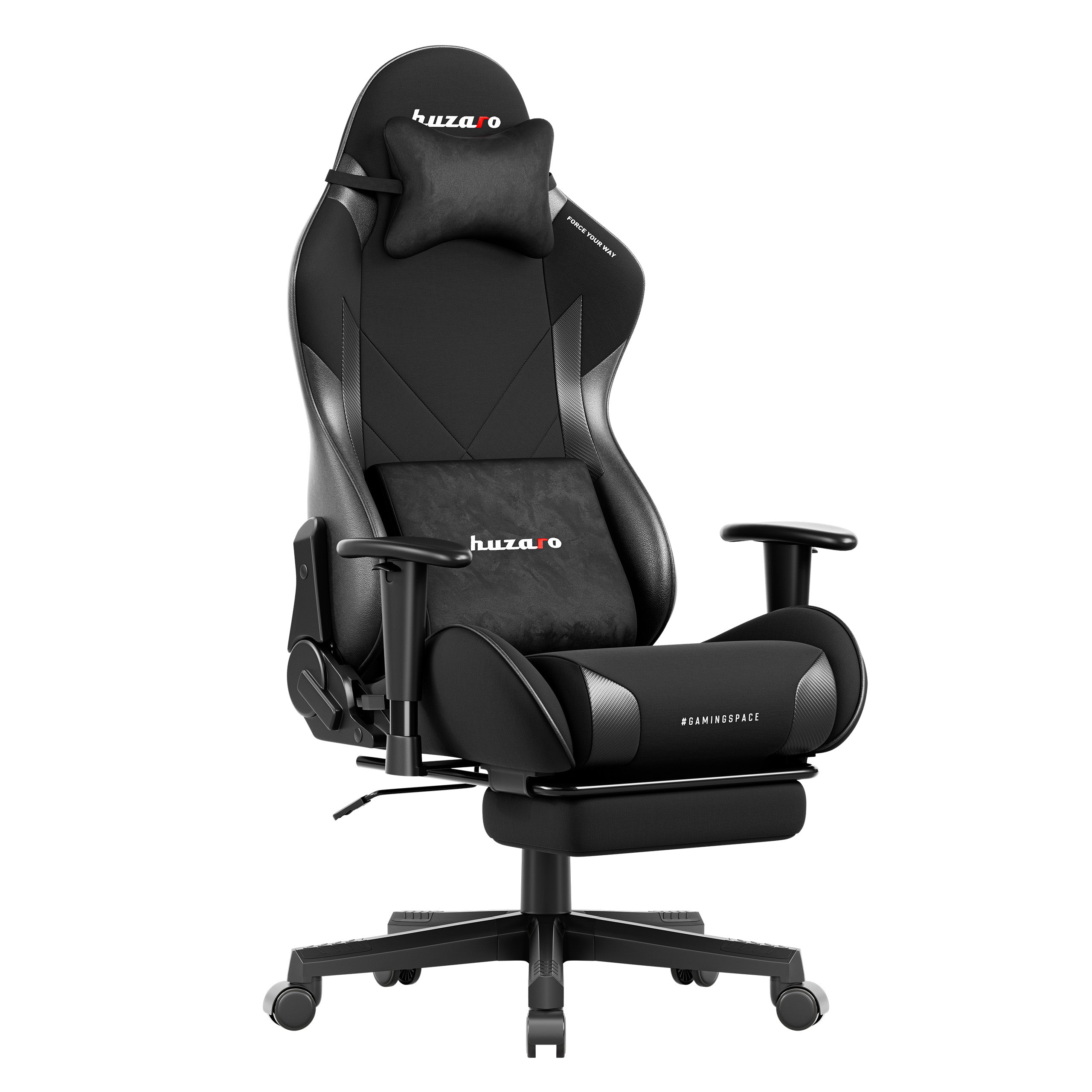 Herní židle Huzaro Force 5.7 Black carbon
