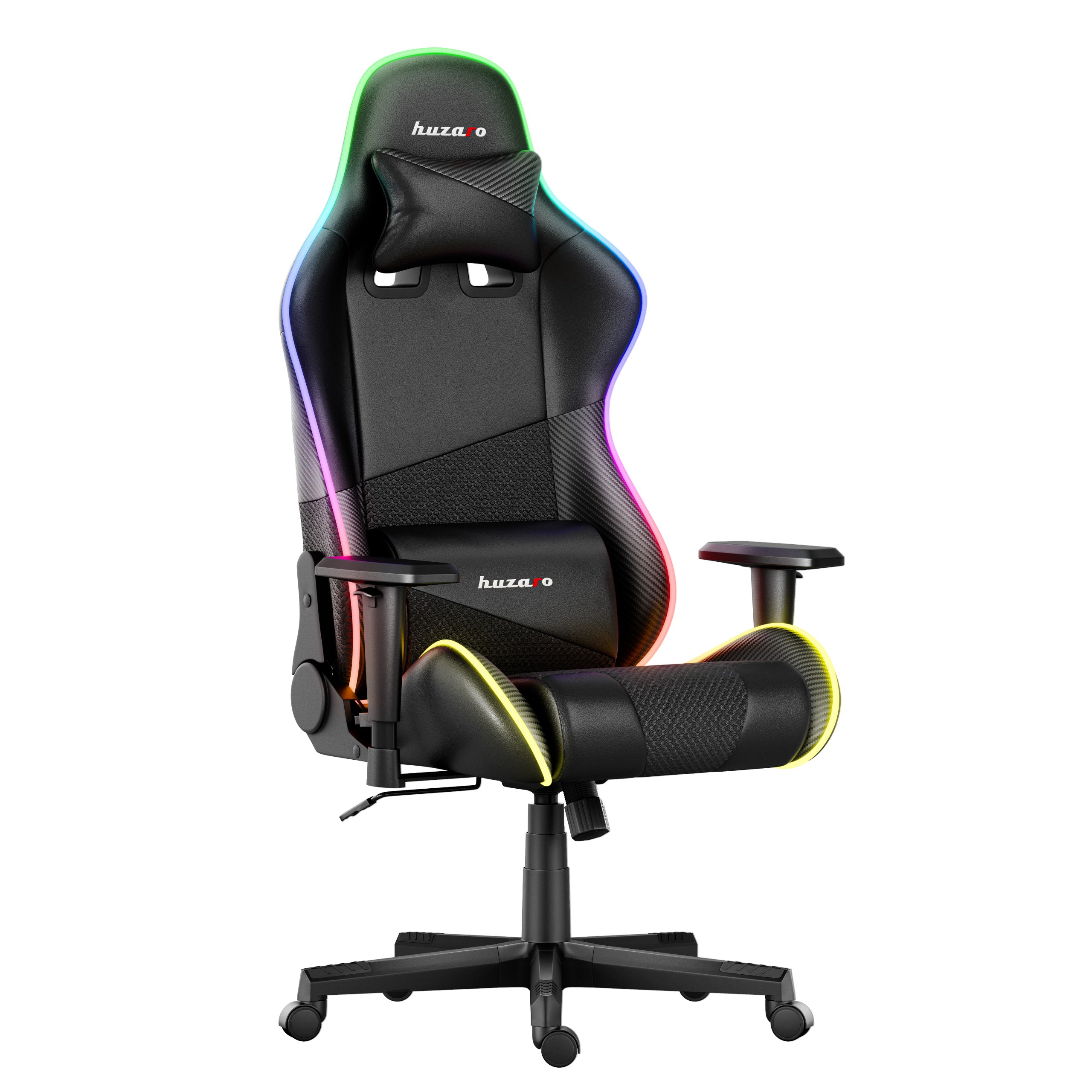 Herní křeslo HUZARO FORCE 6.2 RGB LED Black