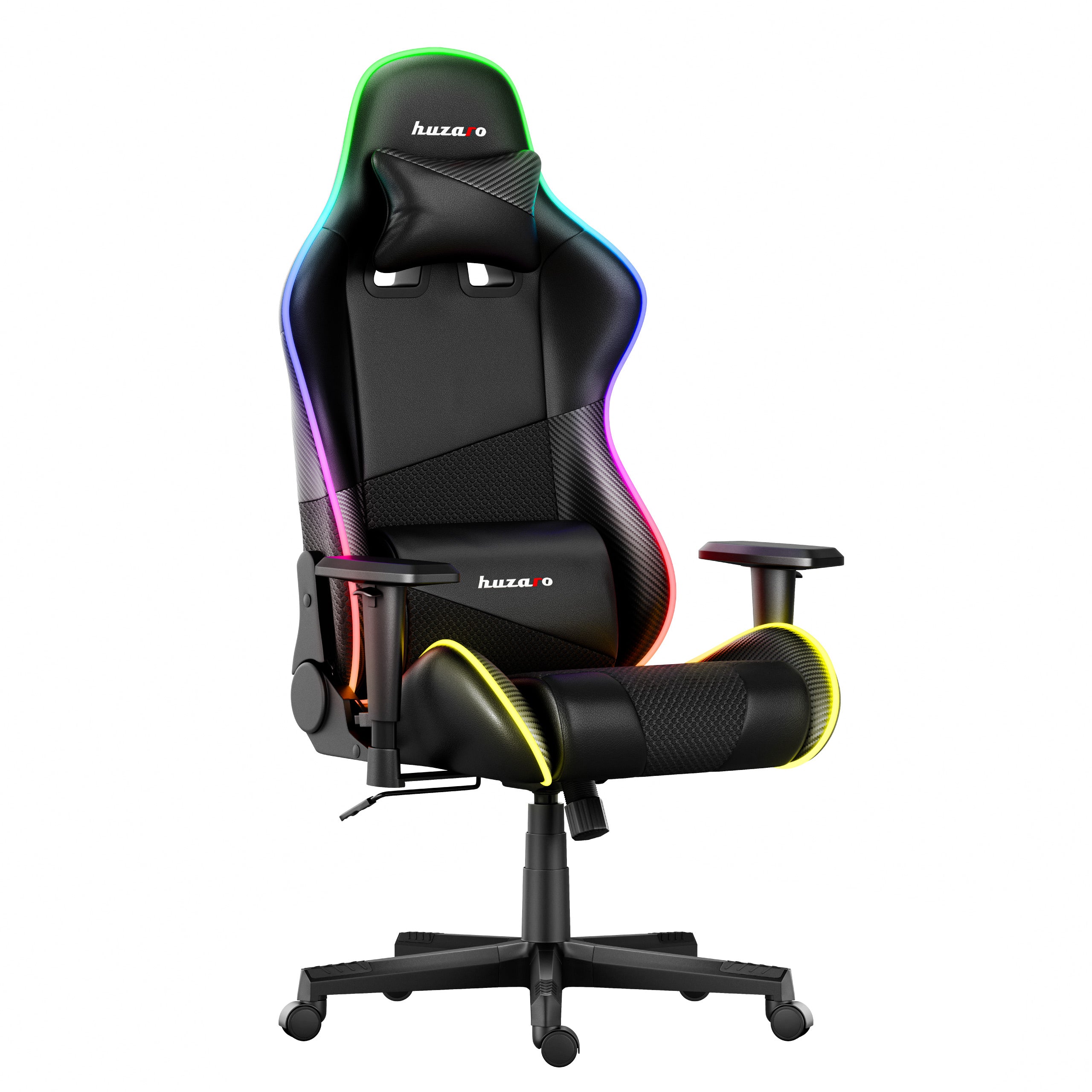 Herní křeslo HUZARO FORCE 6.2 RGB LED Black