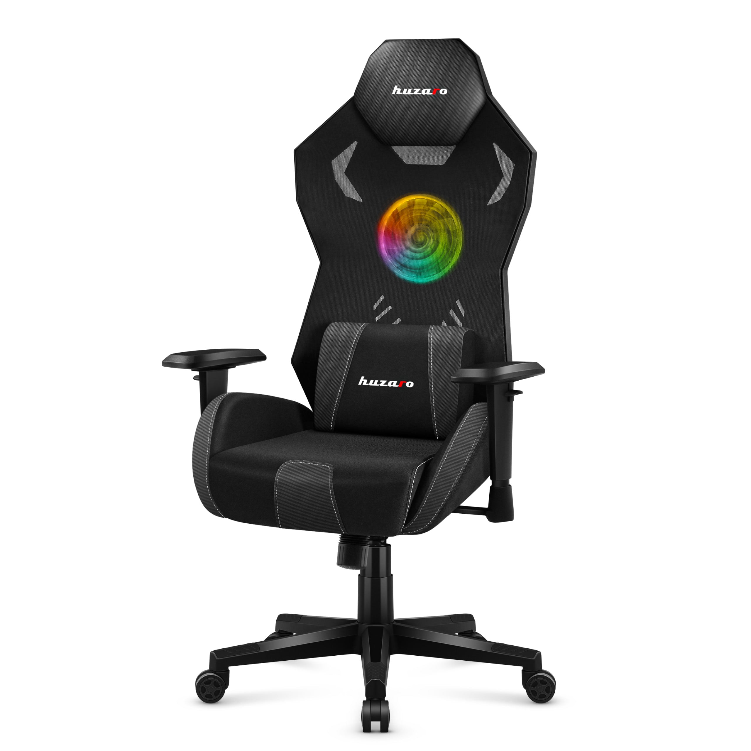 Herní křeslo Huzaro Combat 7.6 RGB Led Black