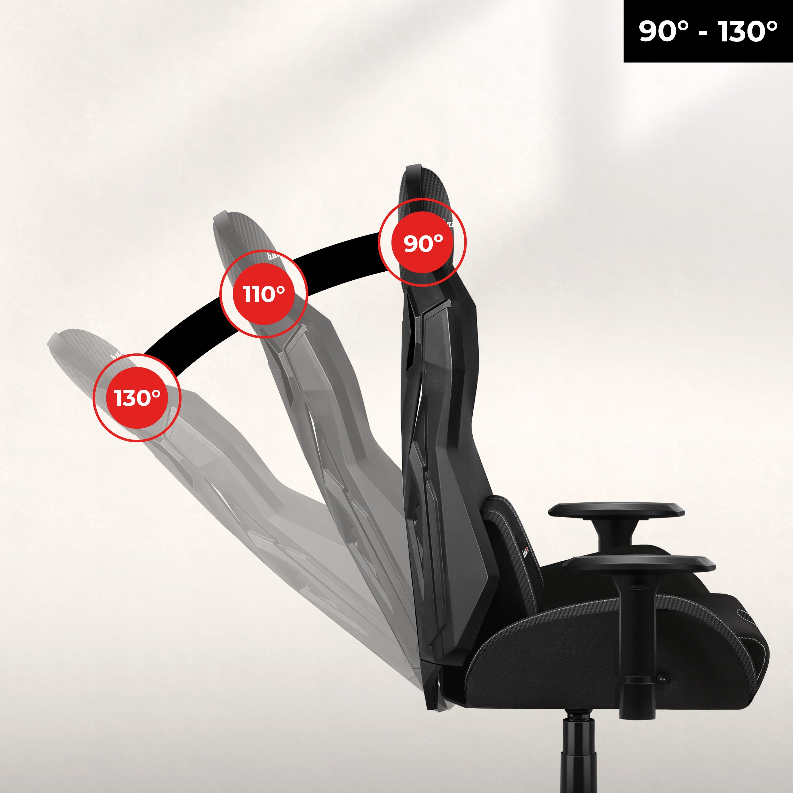 Funkce SideRest - sklápění opěradla až do 130°