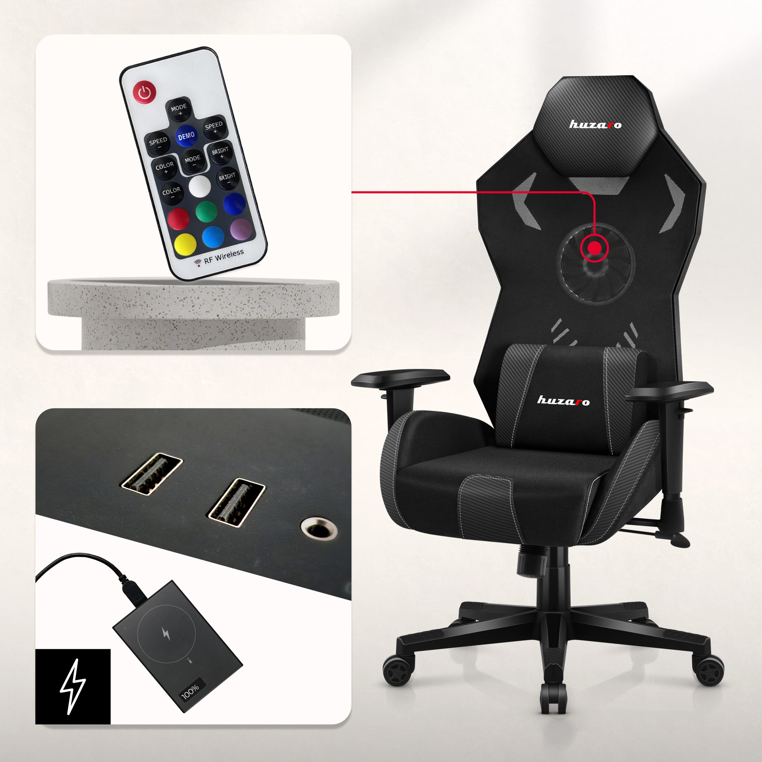 Napájení přes USB z powerbanky nebo počítače
