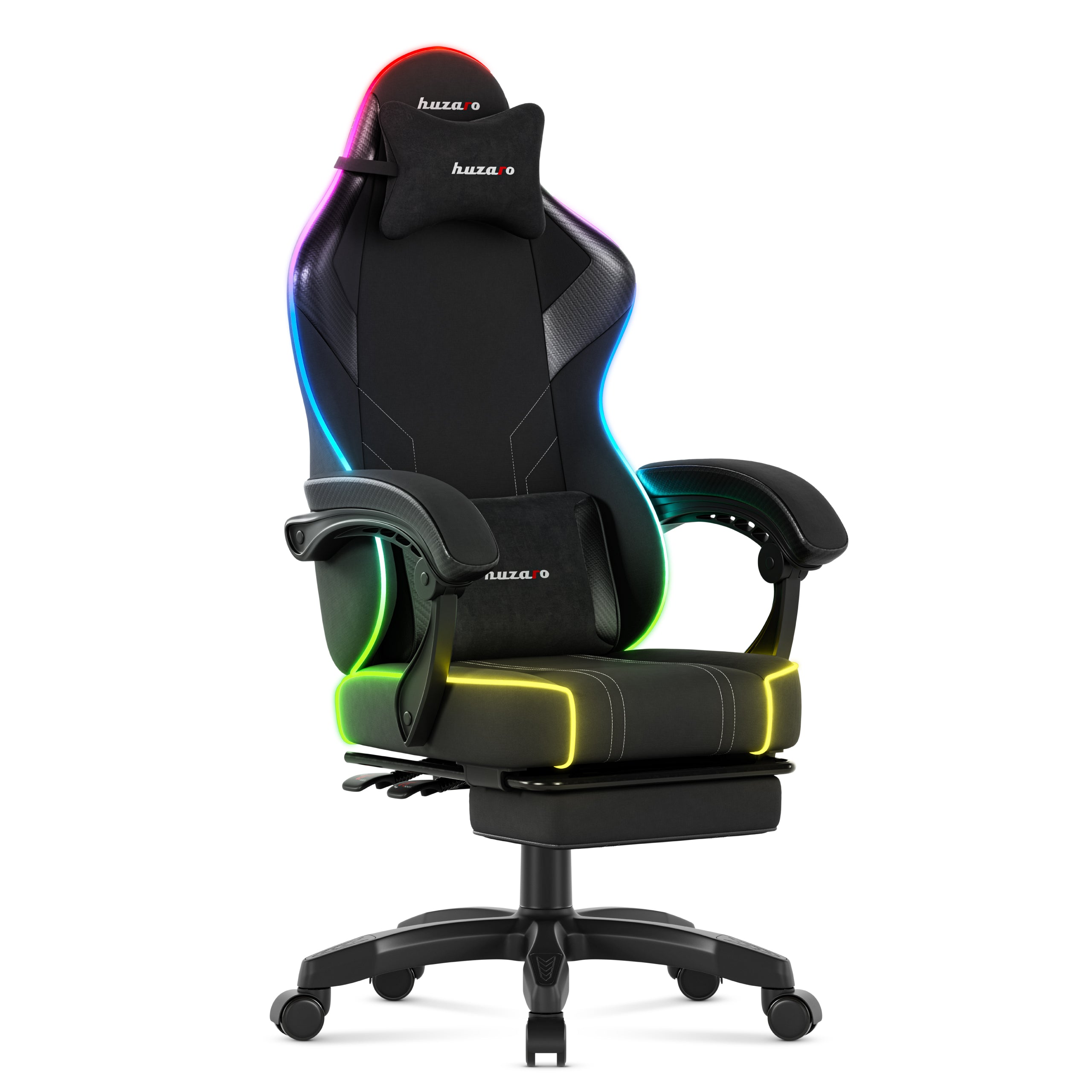 Herní křeslo Huzaro Force 3.7 RGB Black