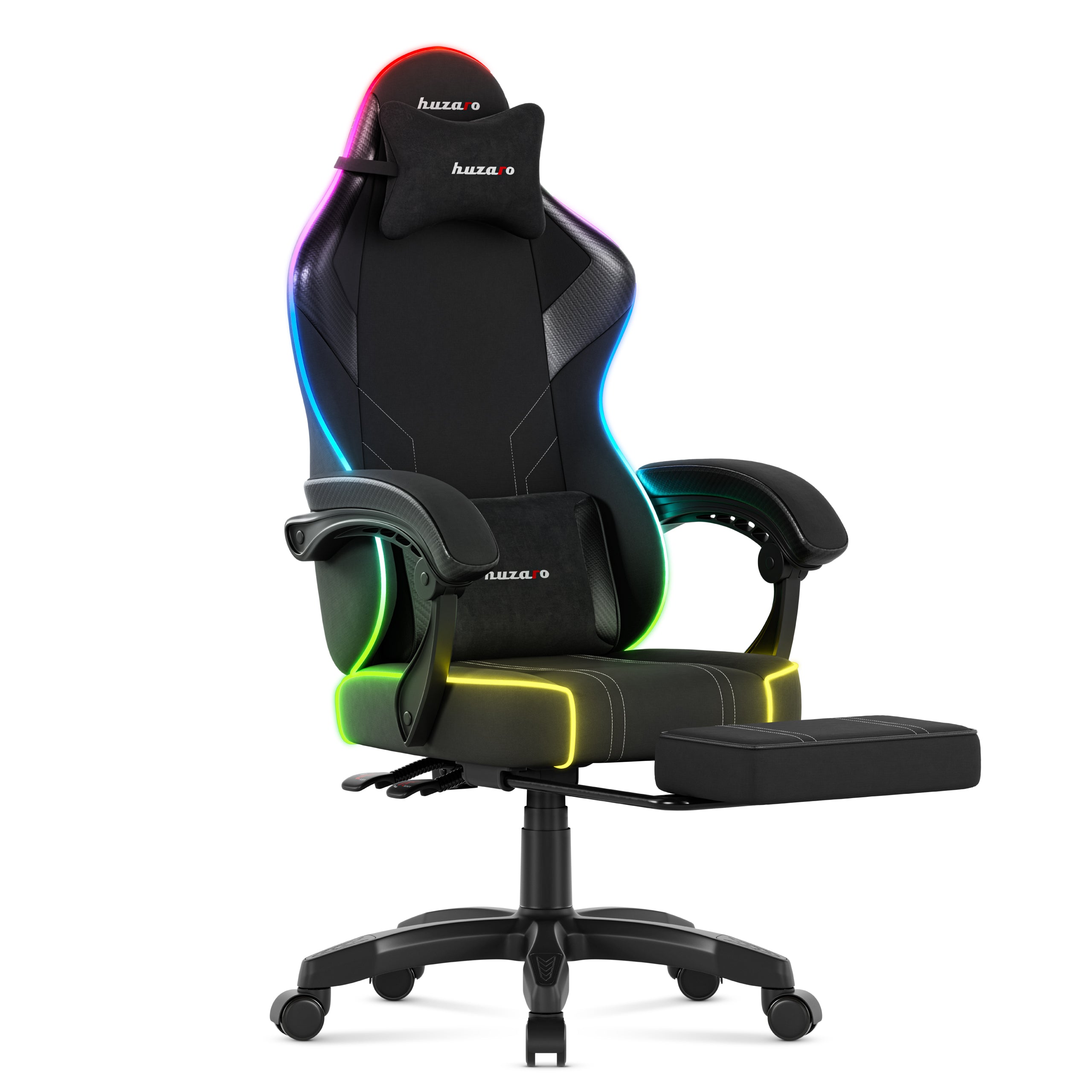 Herní křeslo Huzaro Force 3.7 RGB Black