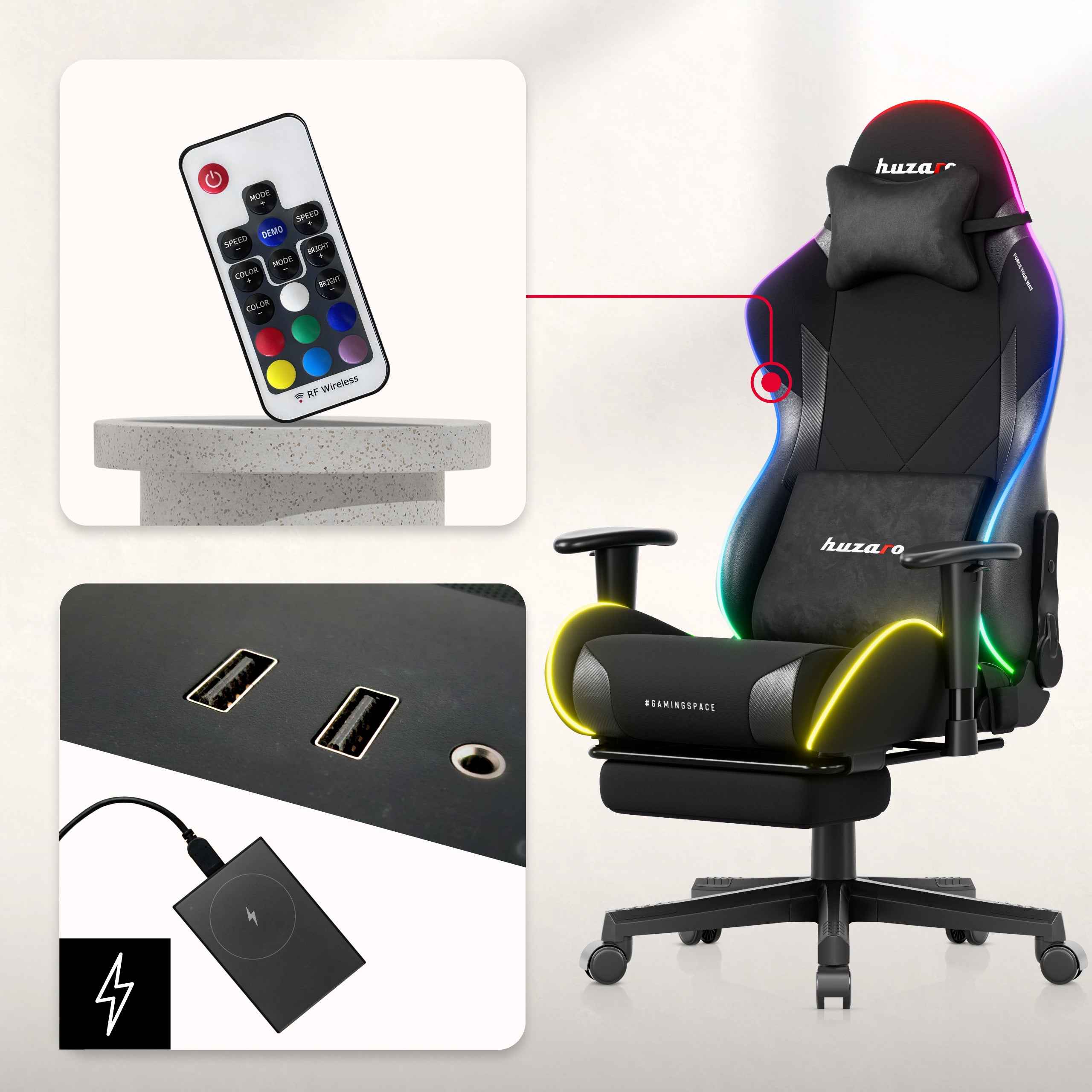 Efektowne oświetlenie RGB