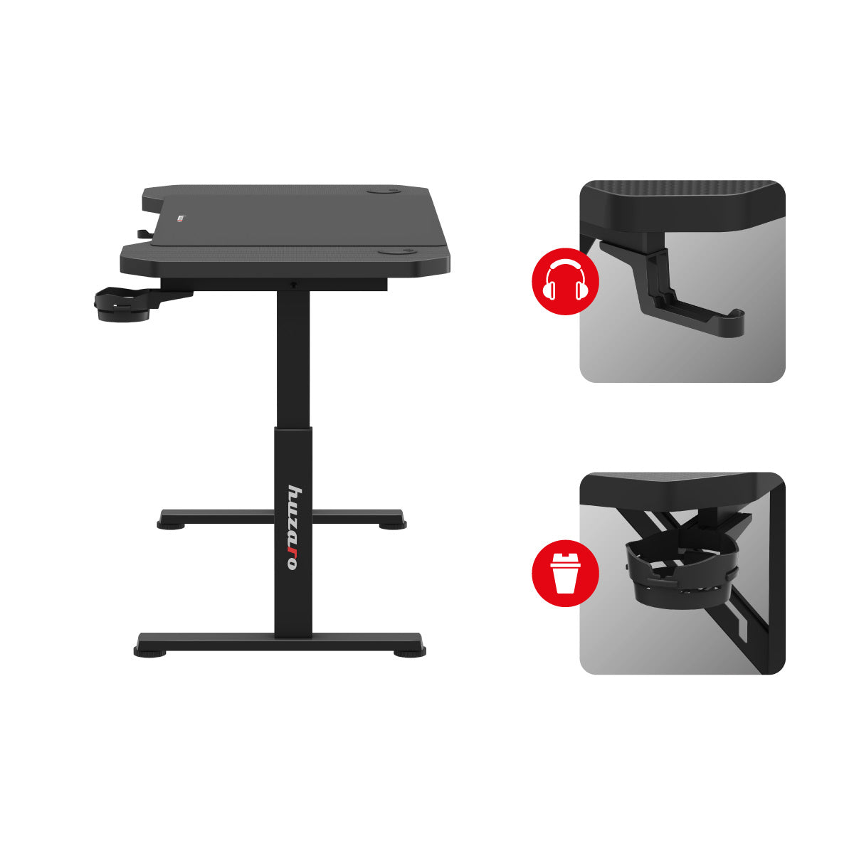 Držák sluchátek pro pohodlí a ergonomii