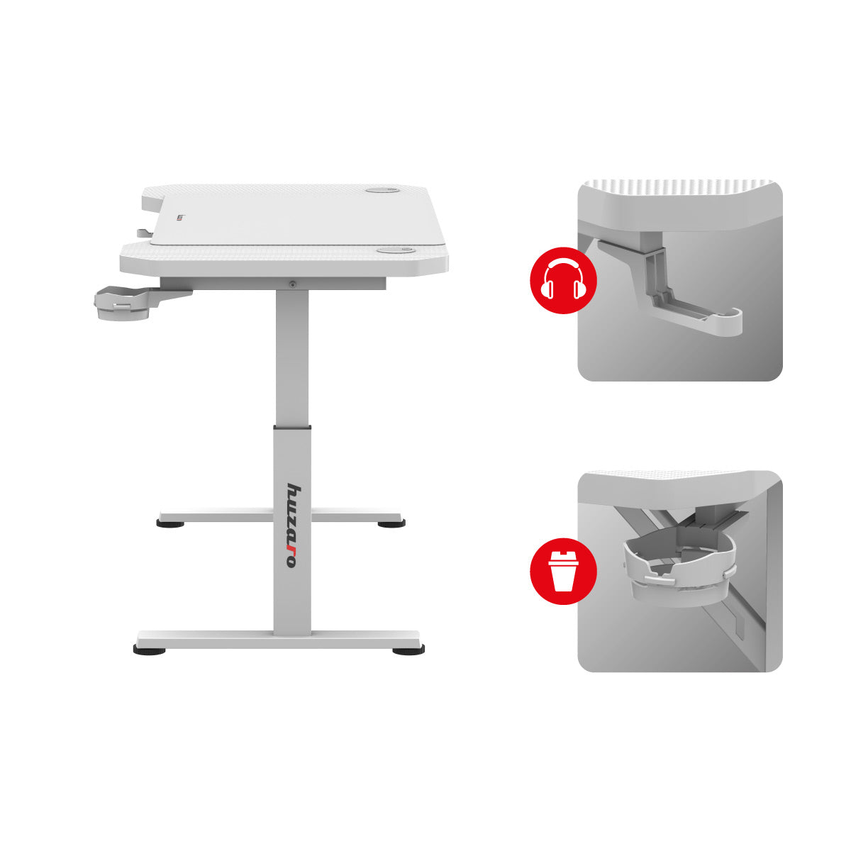 Držák sluchátek pro pohodlí a ergonomii