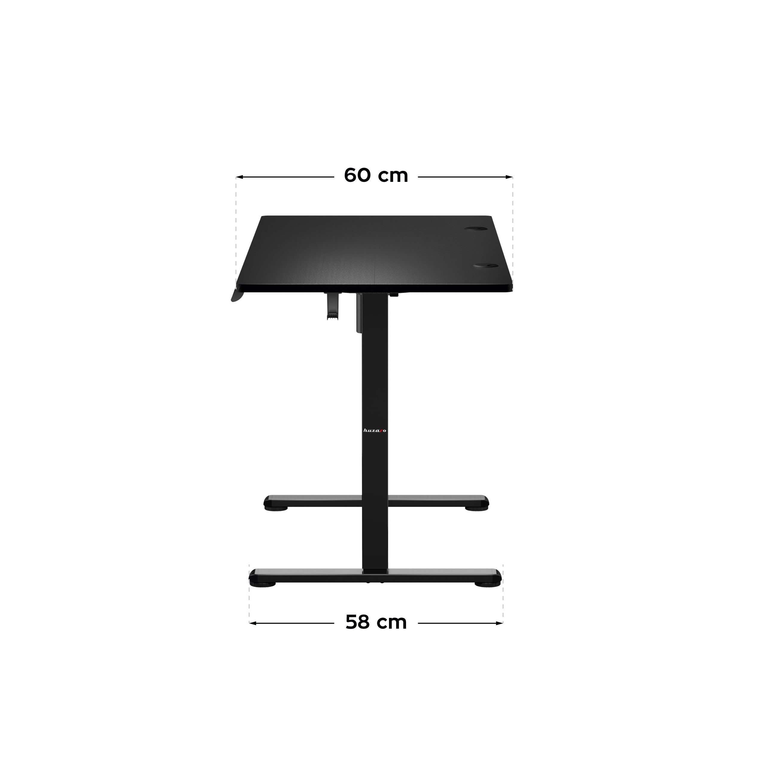 Elektrický stůl Huzaro Hero 7.9 Black 100 cm