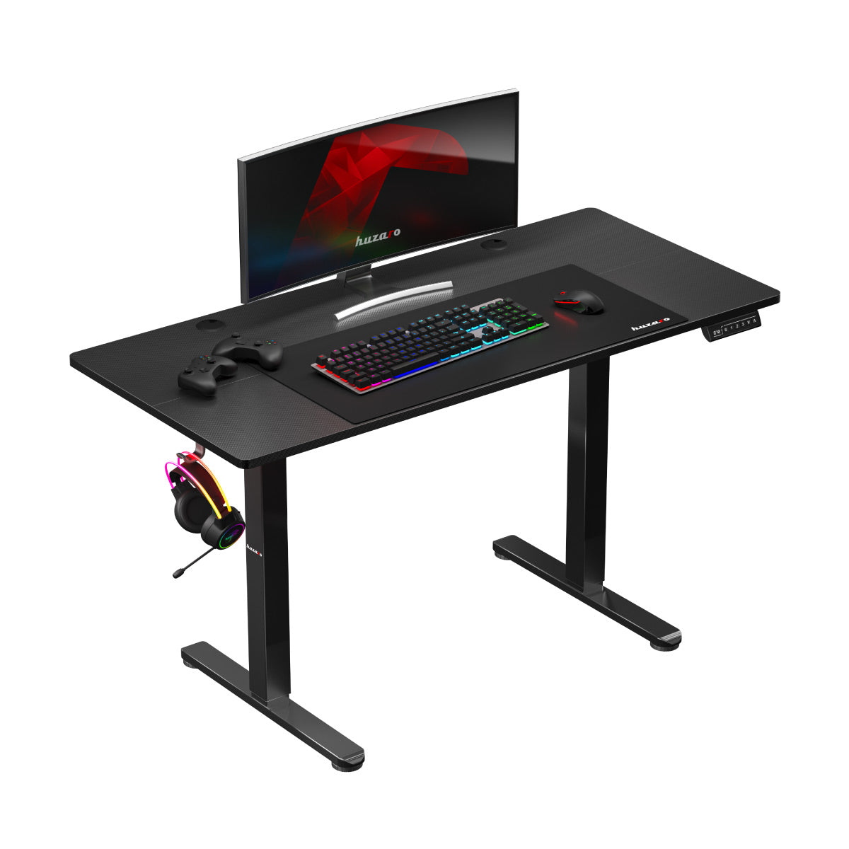 Elektrický stůl Huzaro Hero 8.2 Black 120 cm