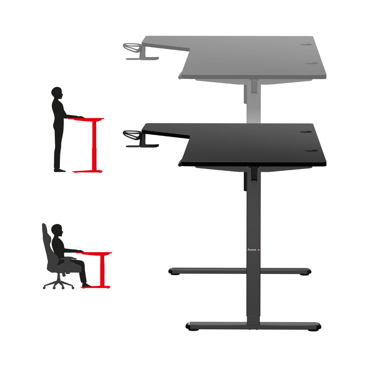 Ergonomický elektrický stůl