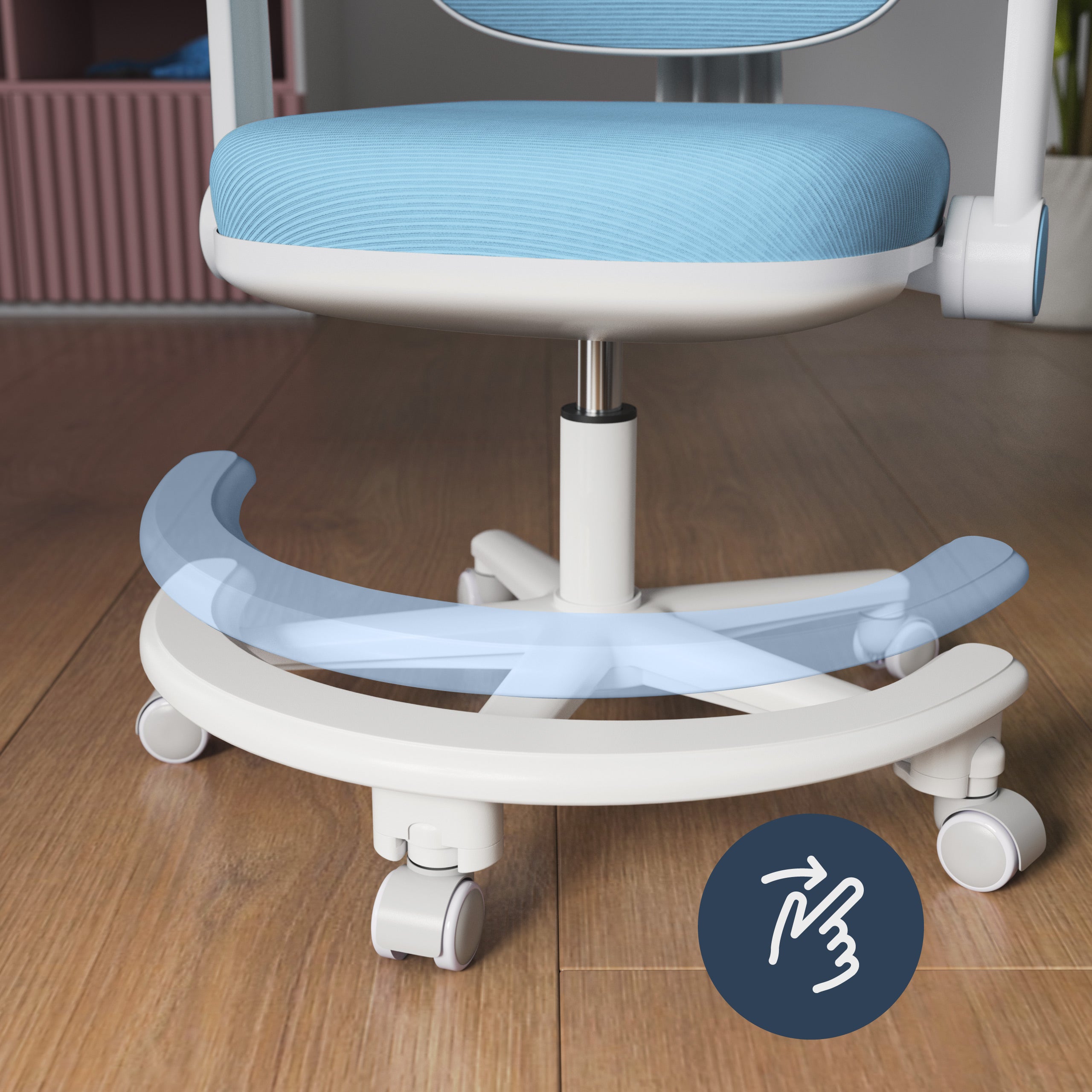 Ergonomická židle k psacímu stolu pro děti Mark Adler Junior 3.6 Blue