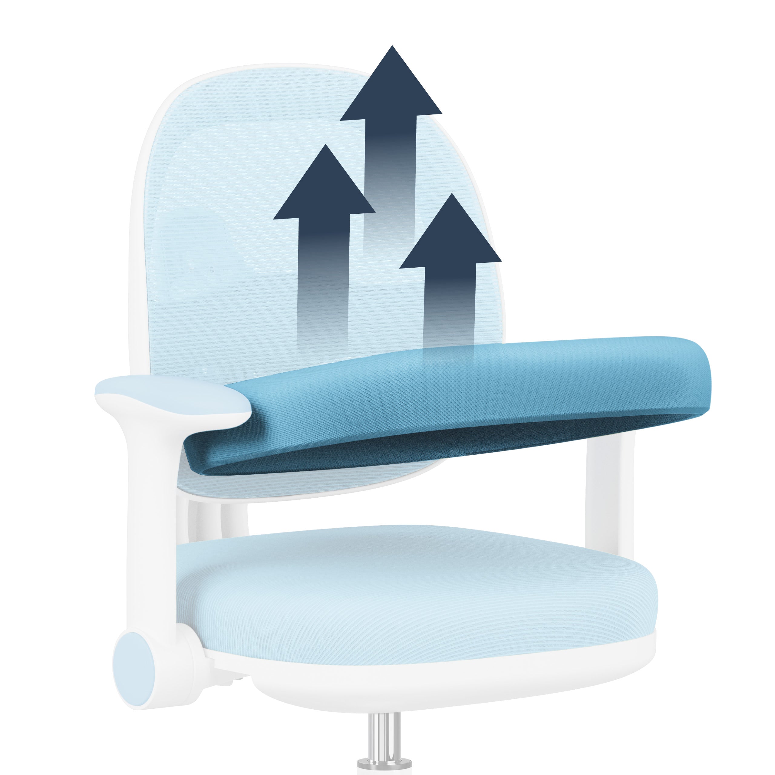 Ergonomická židle k psacímu stolu pro děti Mark Adler Junior 3.6 Blue
