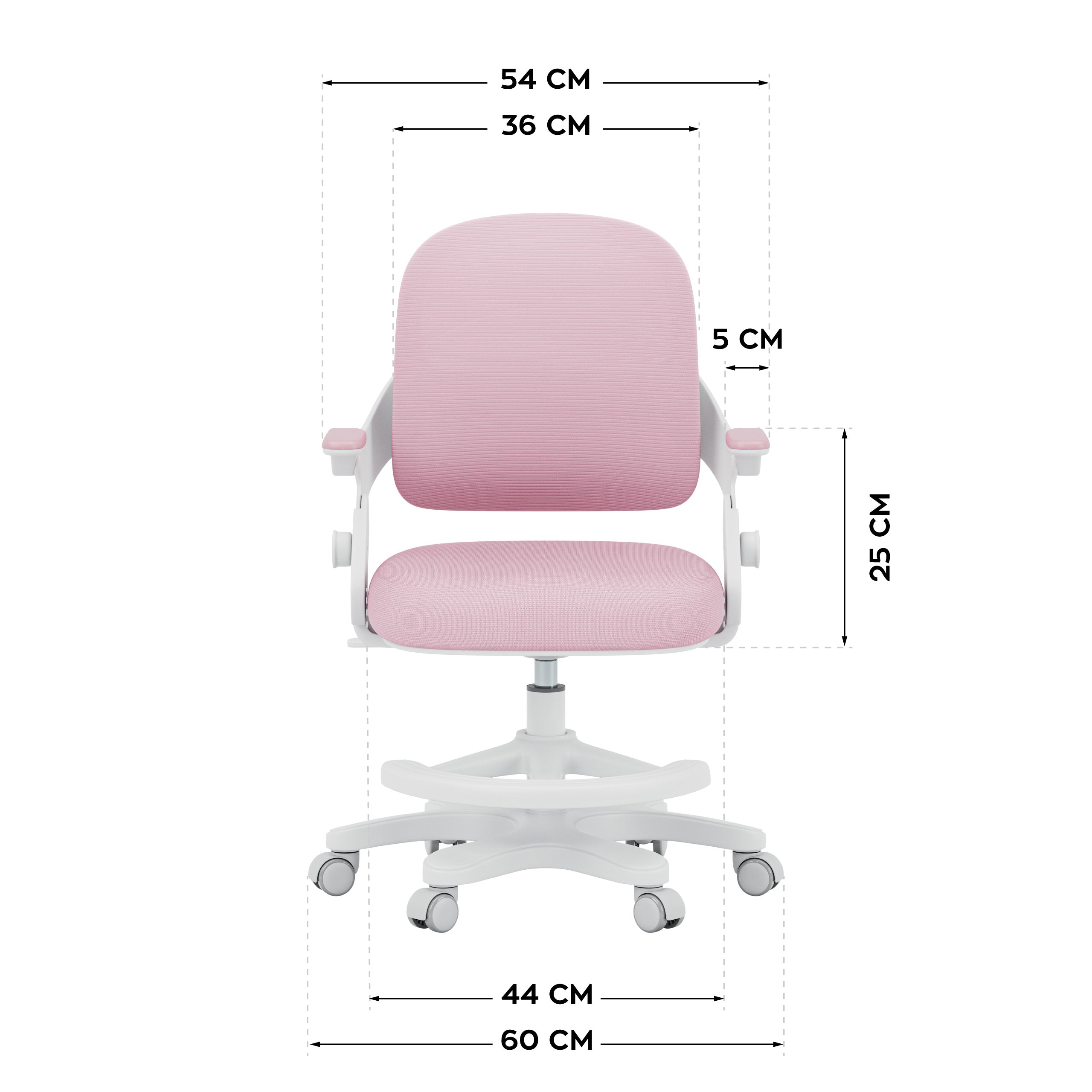 Dětská kancelářská židle Mark Adler Junior 4.3 Pink