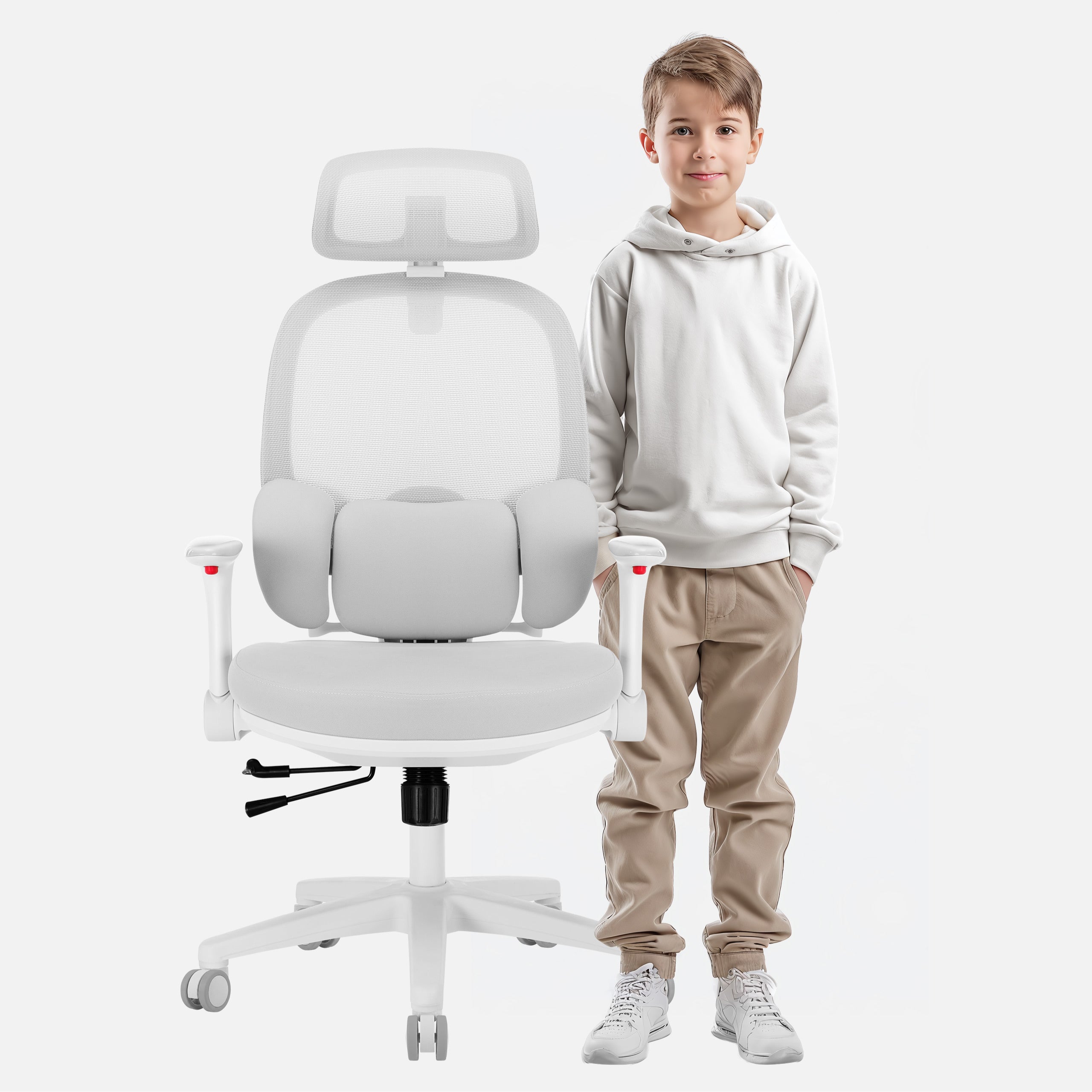 Ergonomická židle pro děti Mark Adler Junior 6.3 Grey
