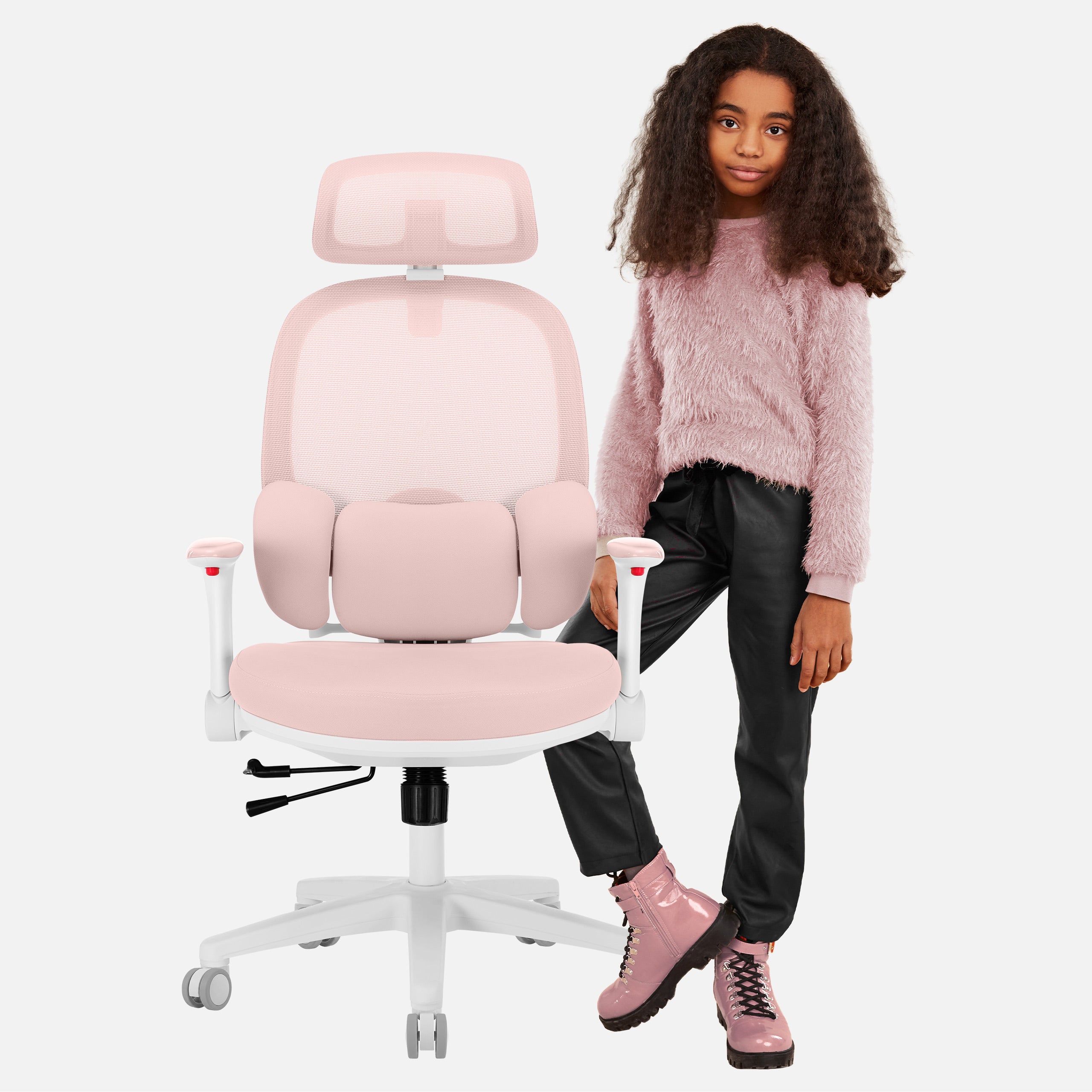 Ergonomická dětská židle Mark Adler Junior 6.3 Pink