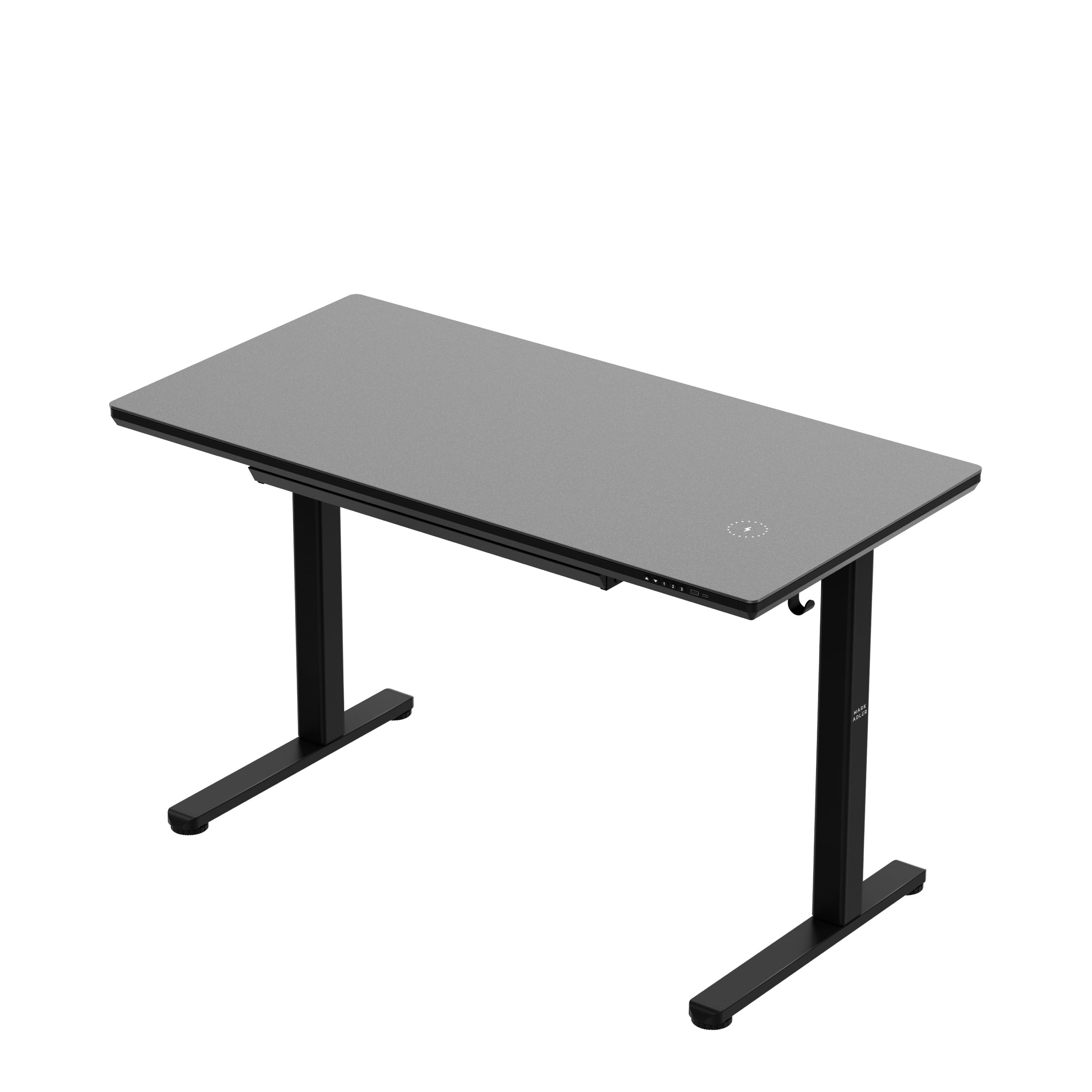 Elektrický stůl se skleněnou deskou Mark Adler Leader 8.5 Black 120 cm