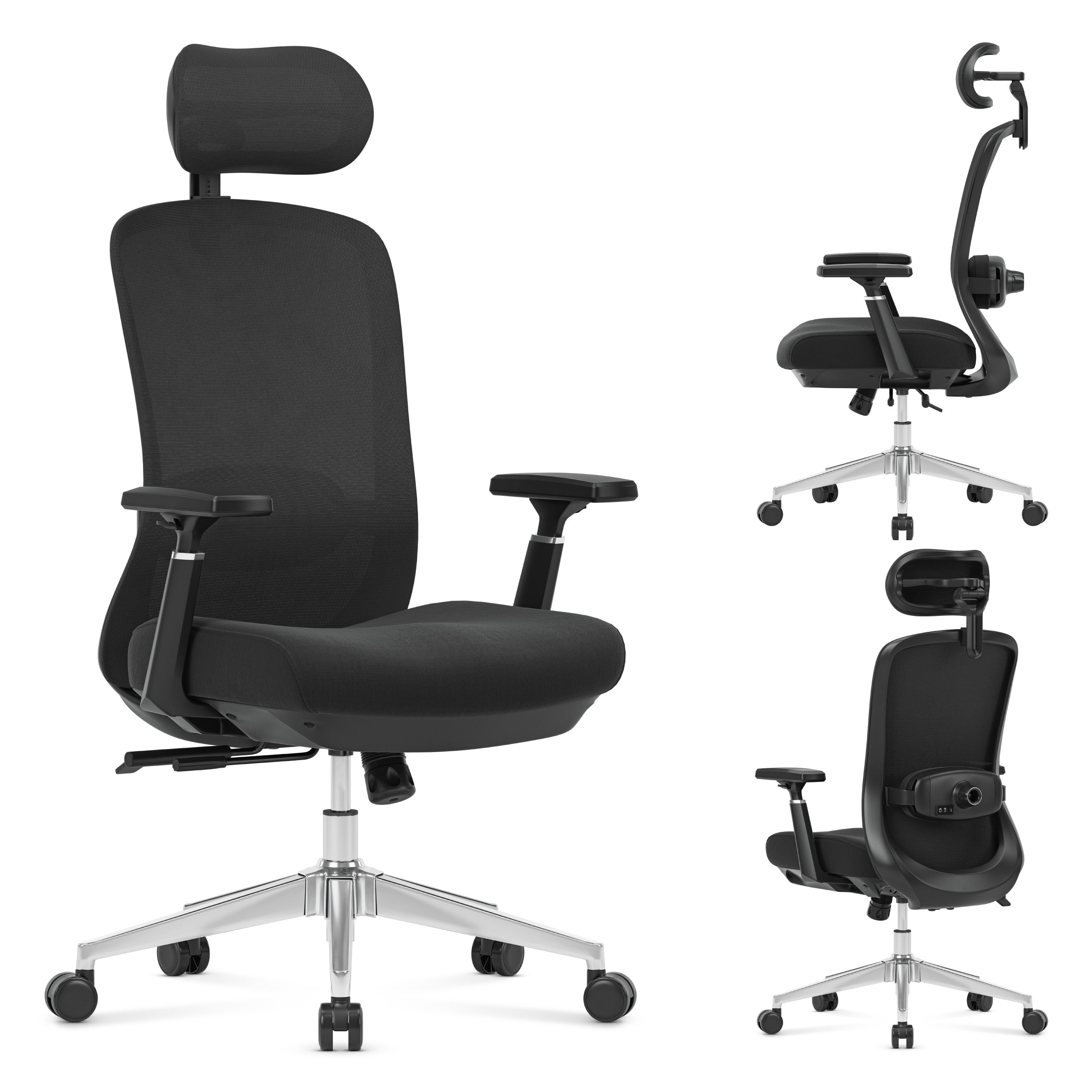 Kancelářské křeslo s masáží Mark Adler Leadpro 6.0 Black