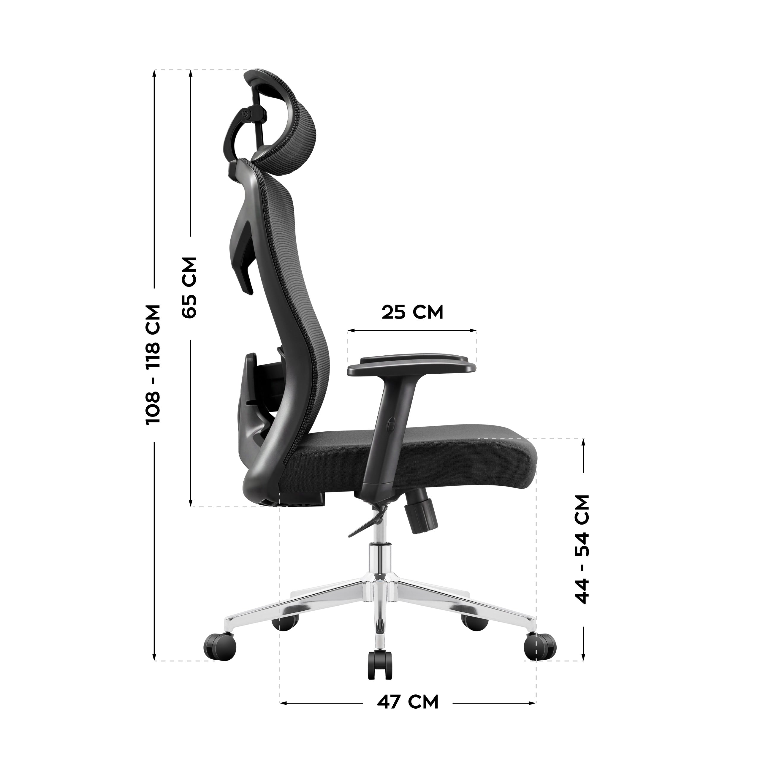 Kancelářské ergonomické křeslo Mark Adler Manager 2.6 Black