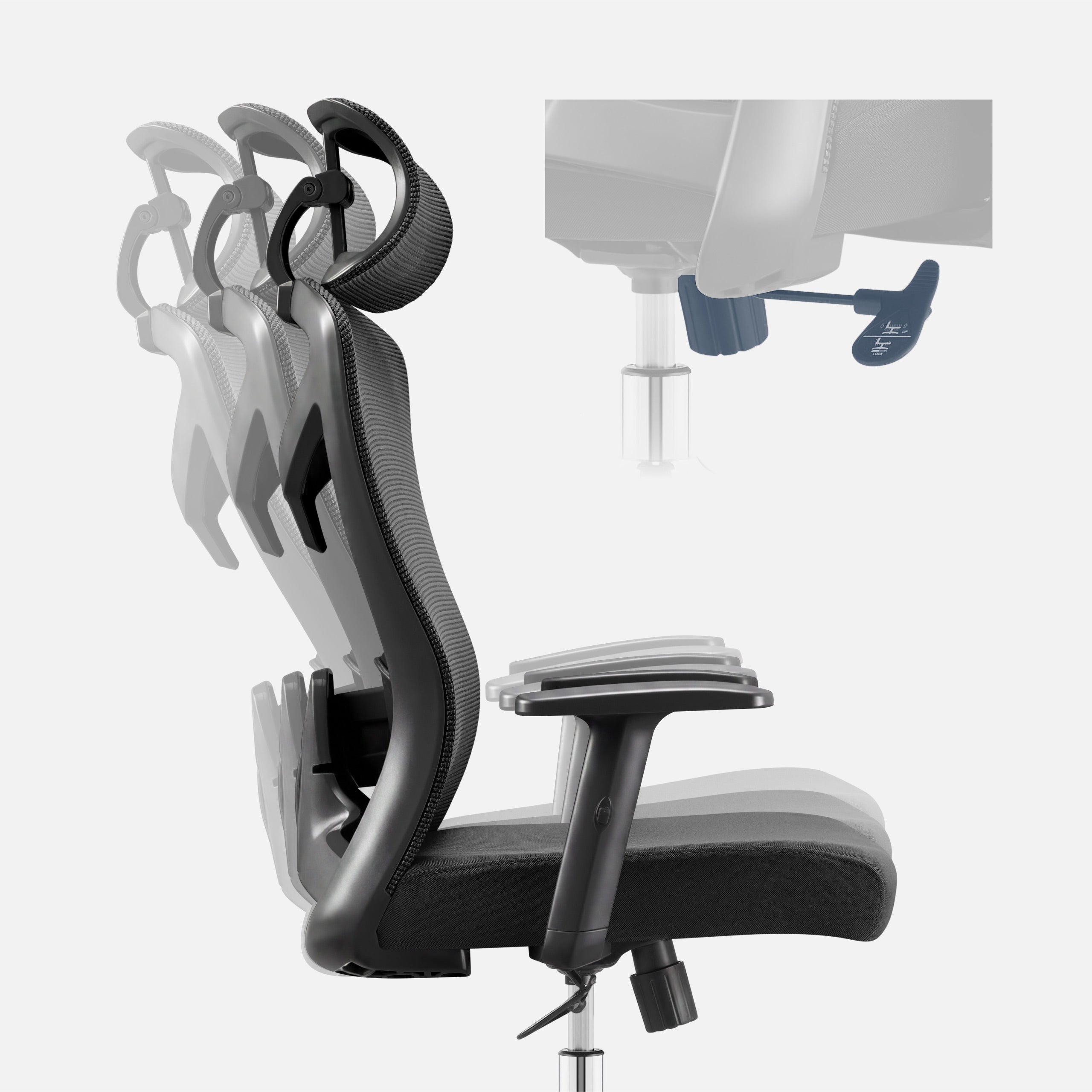 Kancelářské ergonomické křeslo Mark Adler Manager 2.6 Black