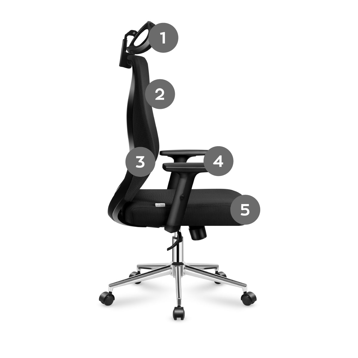Kancelářské křeslo MARK ADLER Manager 3.5 Black